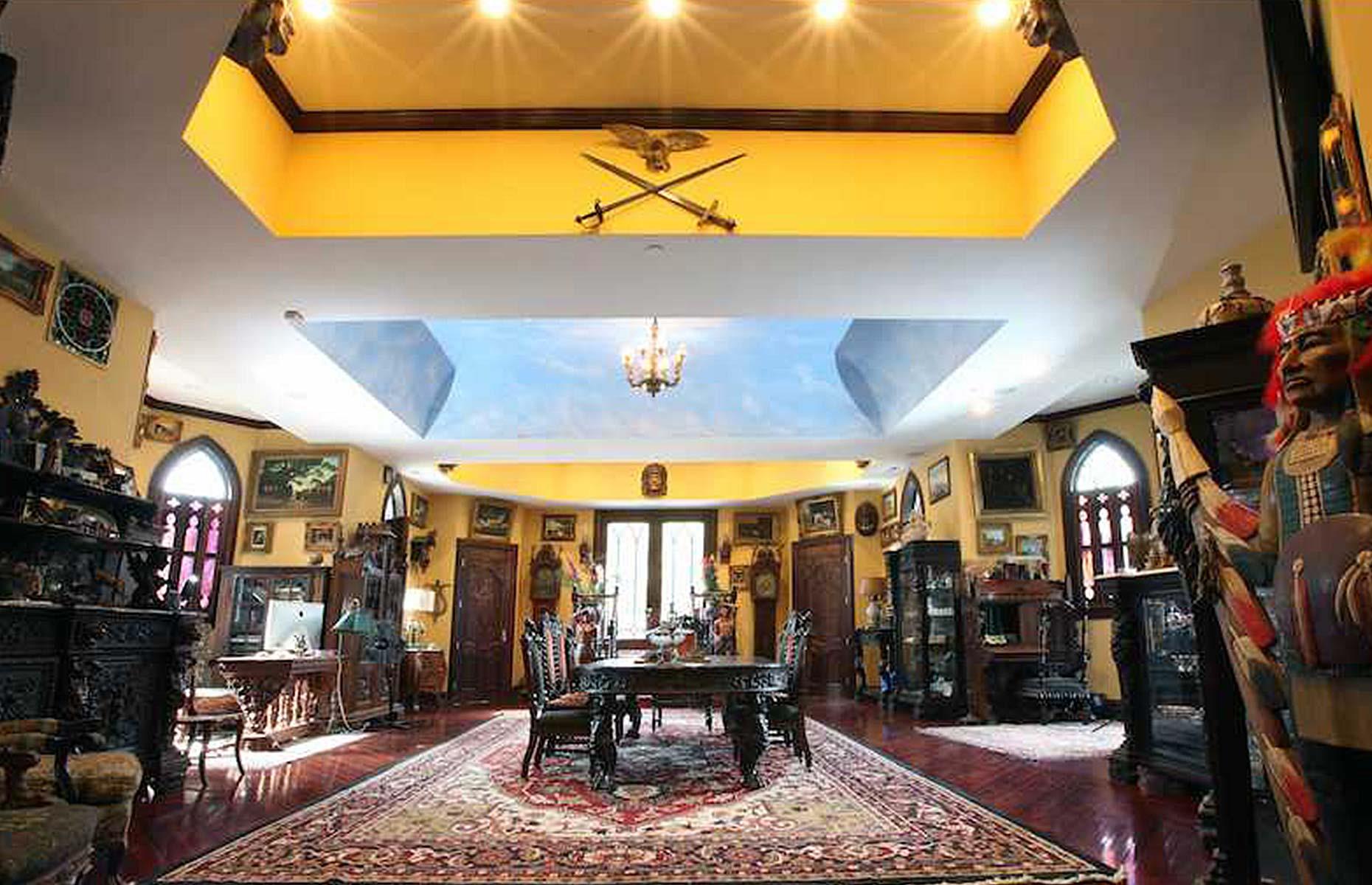 Castillo gótico, Connecticut, EE.UU. 