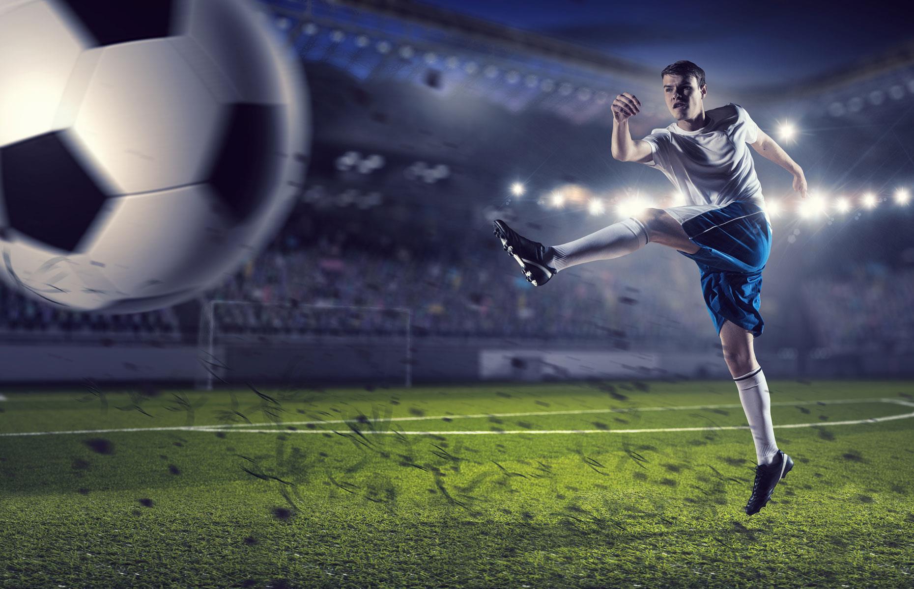 Soccer players – 10-year return: up to 100%