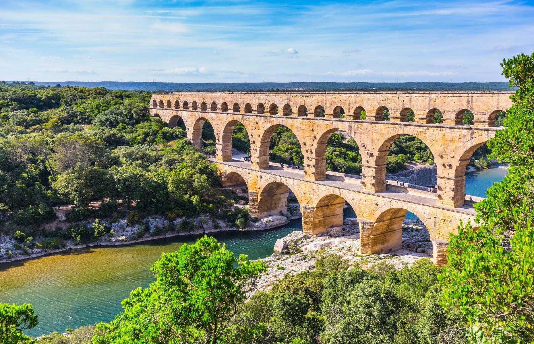4. Pont du Gard, Vers-Pont-du-Gard, France
