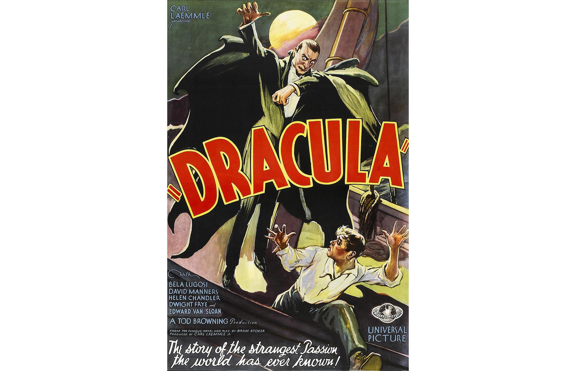 14. Dracula (American poster, 1931): $310,700 ($463k/£347k today)