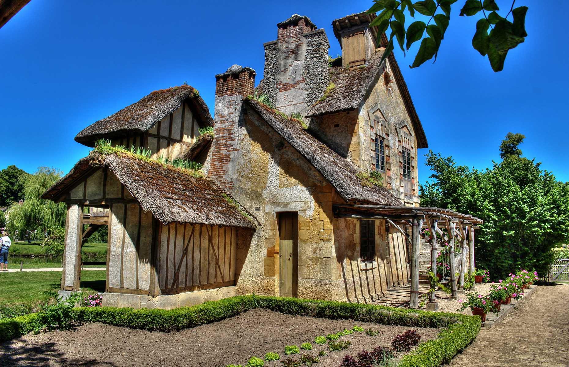 Aldea de la Reina, Versalles, Francia