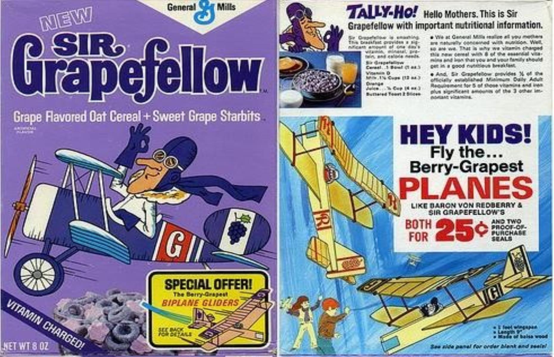 1972: Sir Grapefellow, General Mills