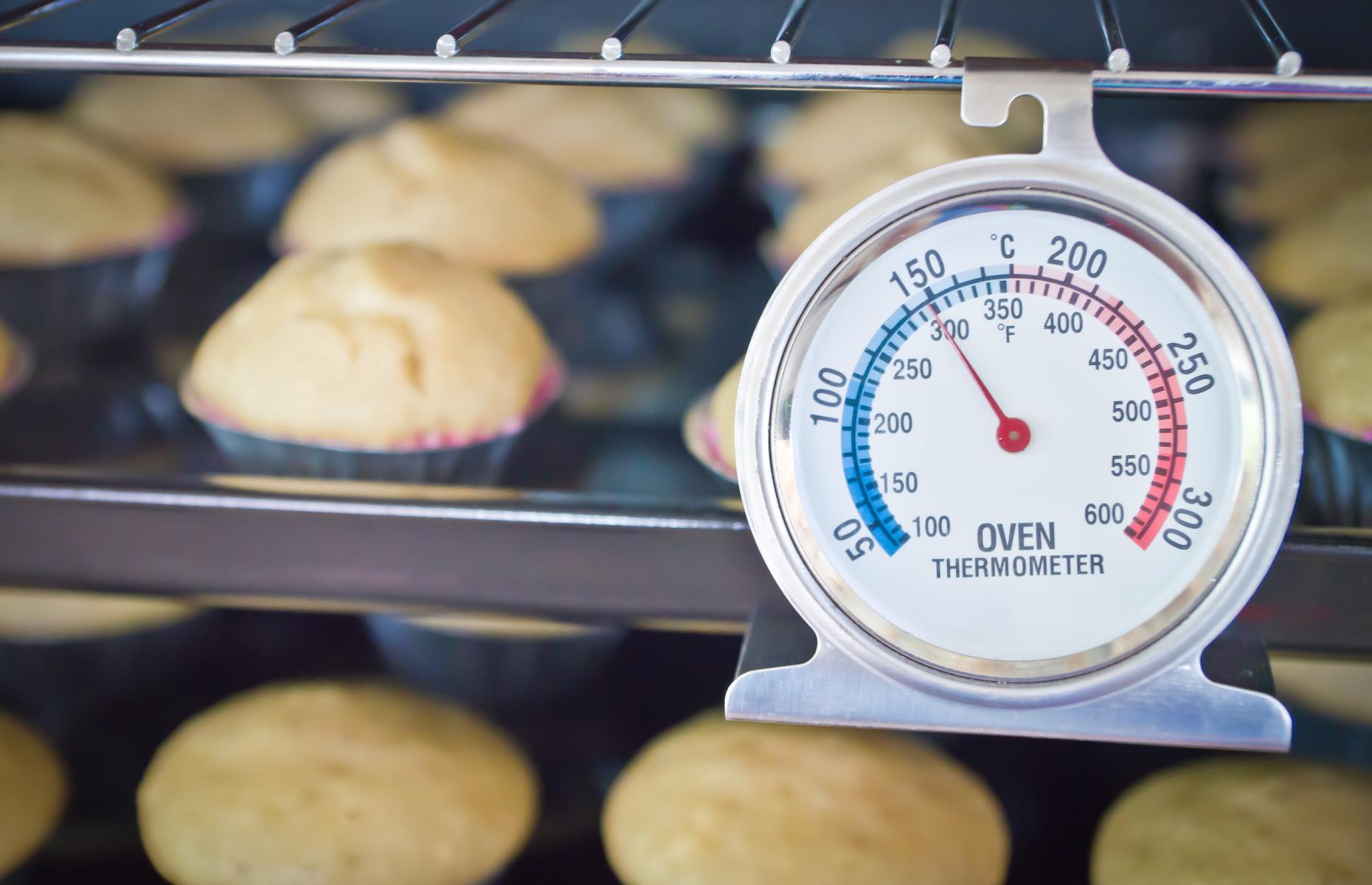 Buy an oven thermometer for accurate baking