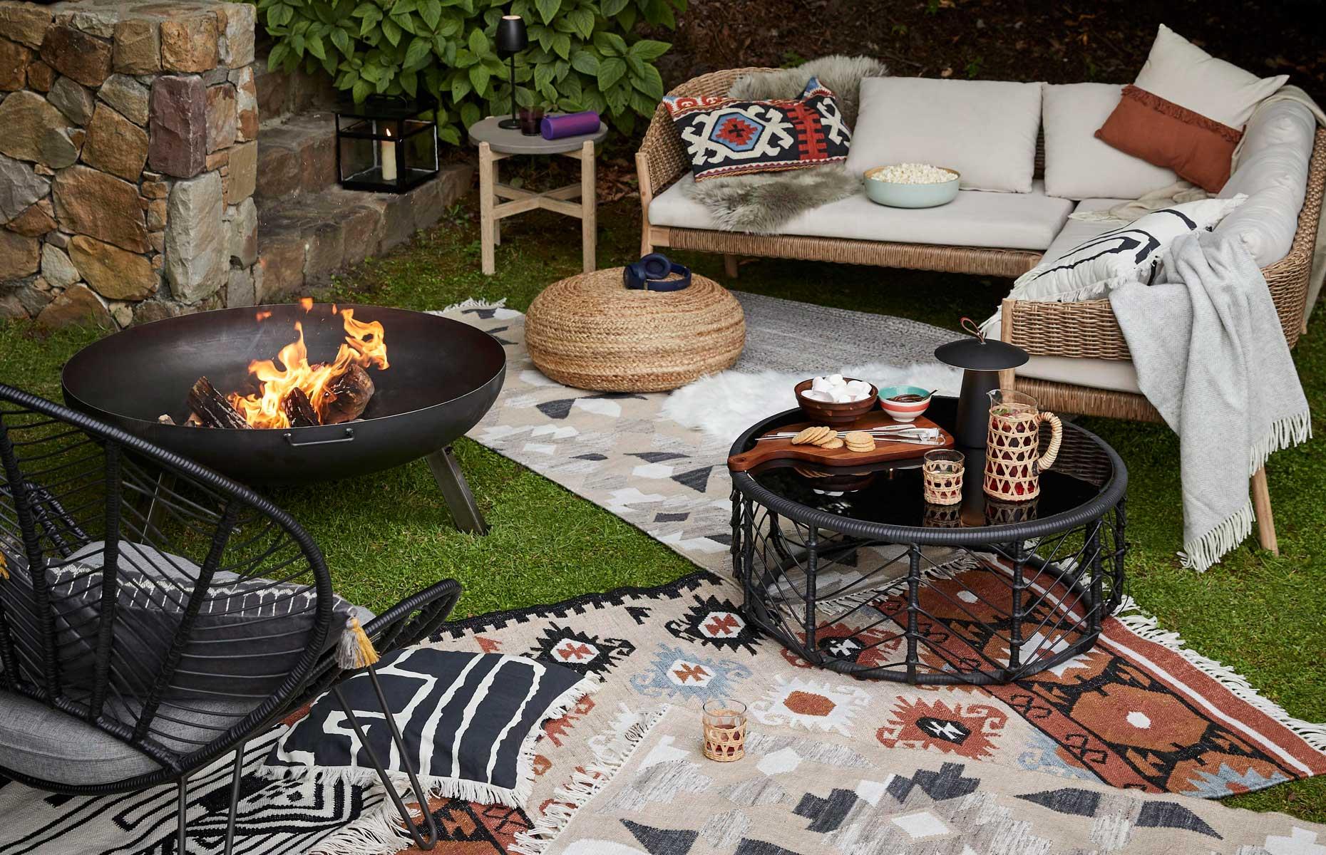 Prepare the firepit