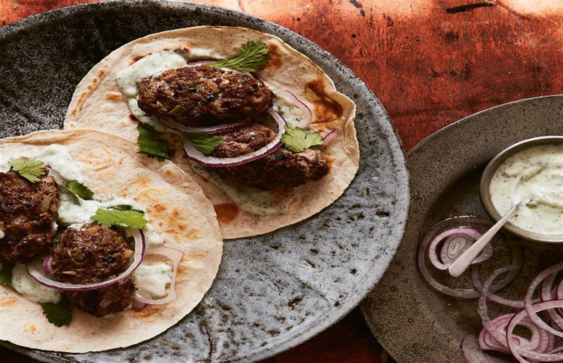 Quick lamb kebabs