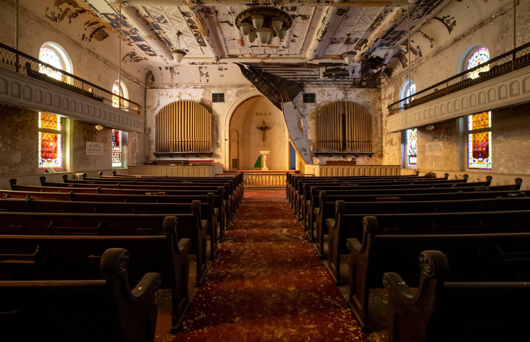 La impresionante iglesia de estilo románico 
