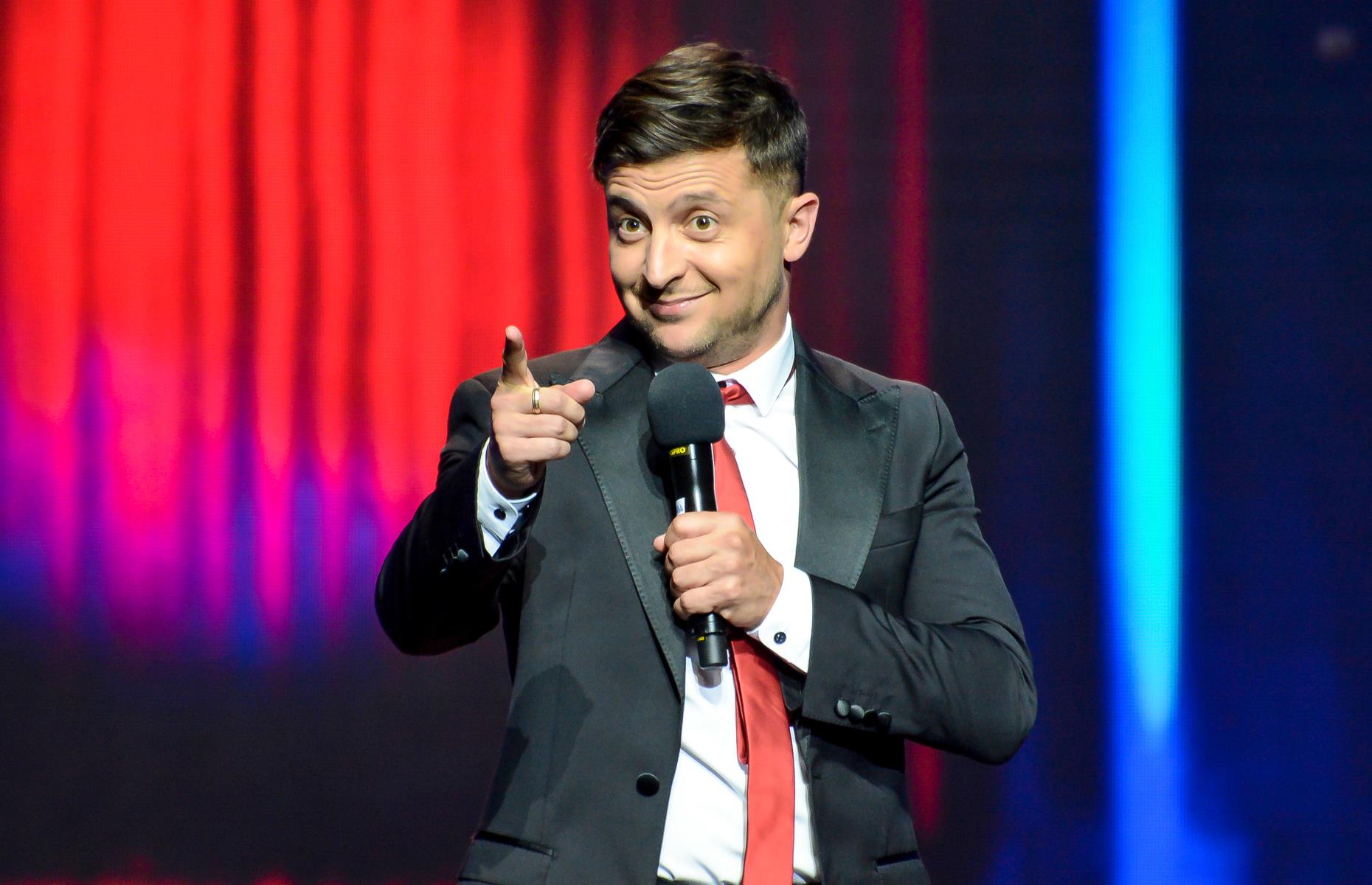 Volodymyr Zelensky, President of Ukraine: Comedian