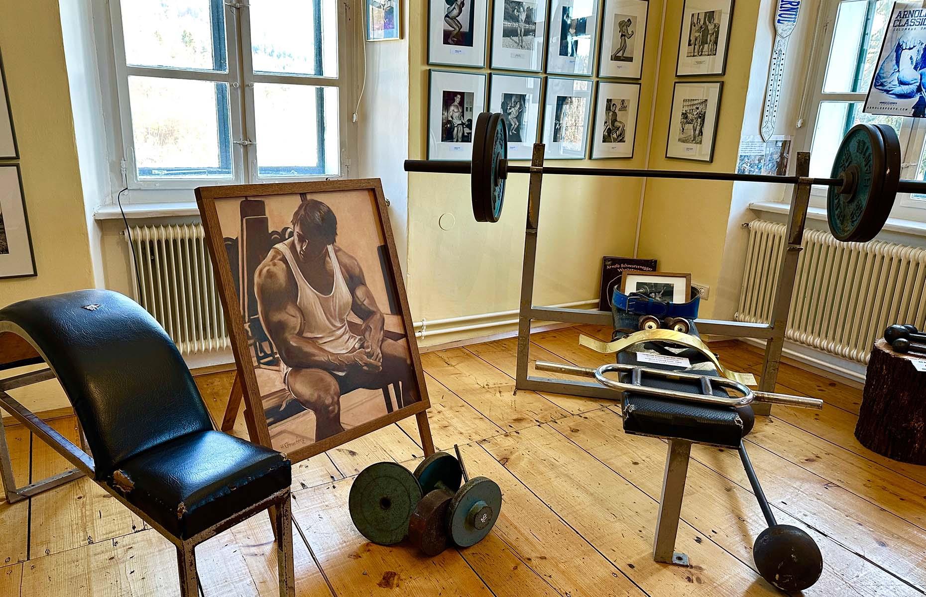 Arnold Schwarzenegger's modest Austrian apartment
