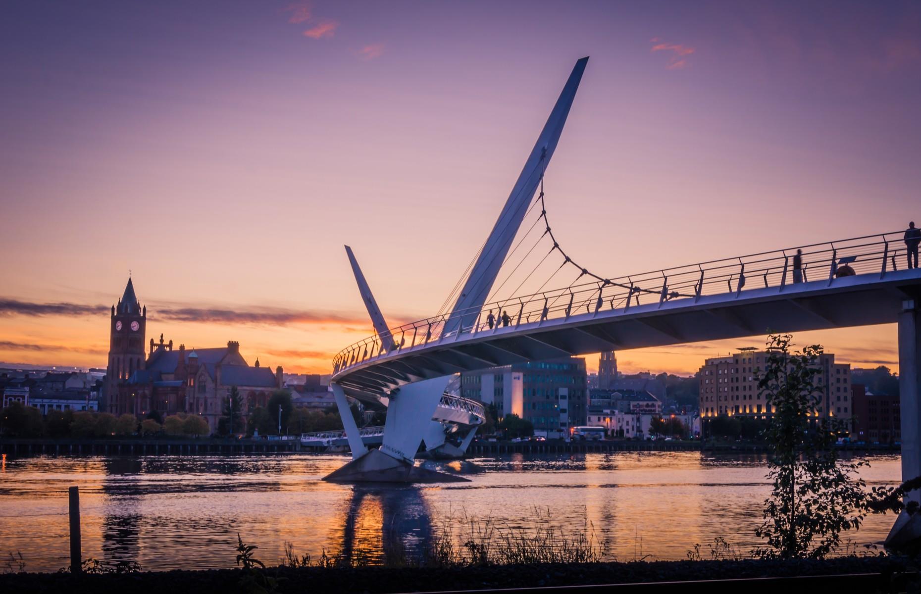 Peace Bridge, Derry, Northern Ireland