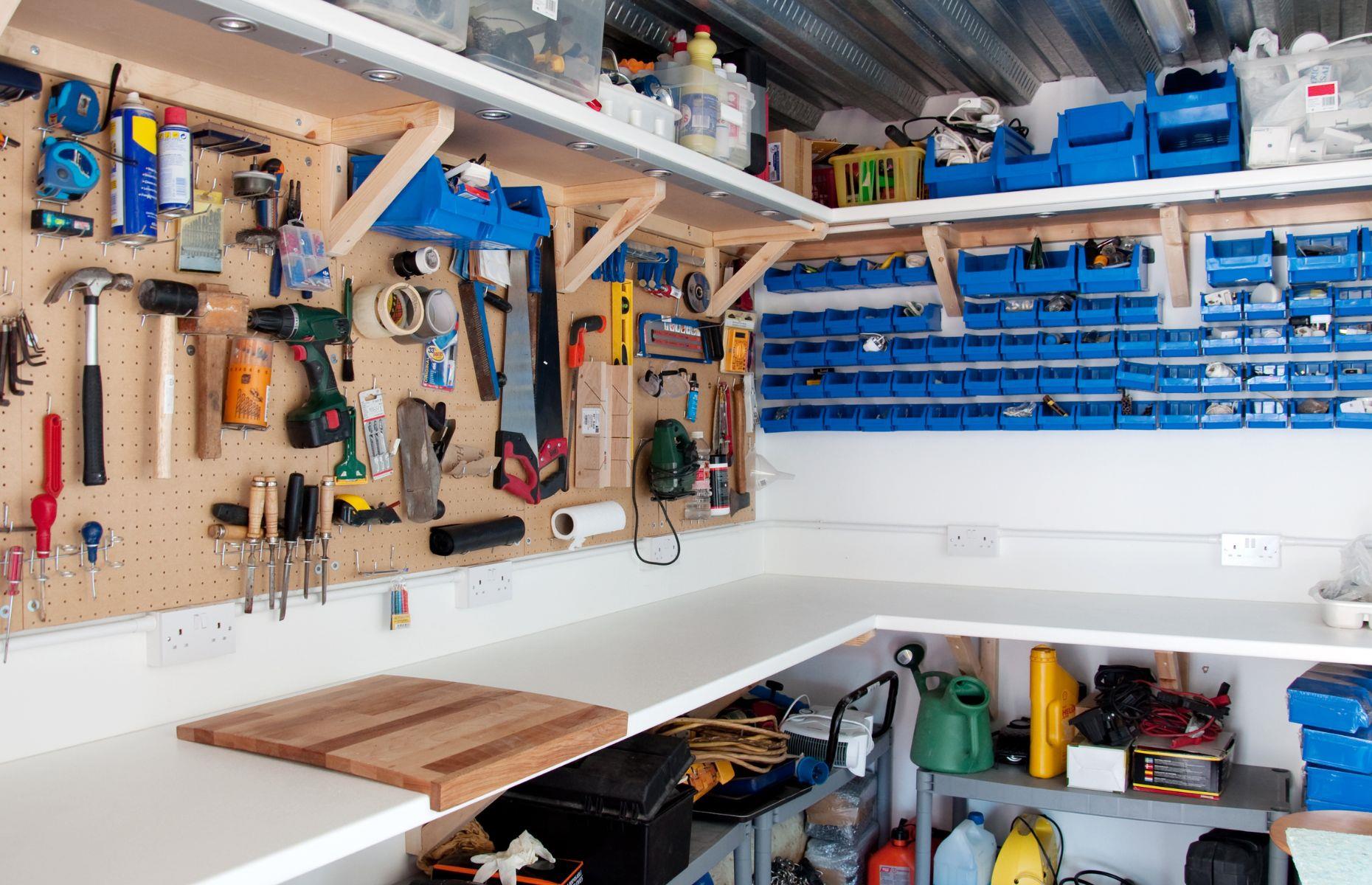 Store small parts sensibly