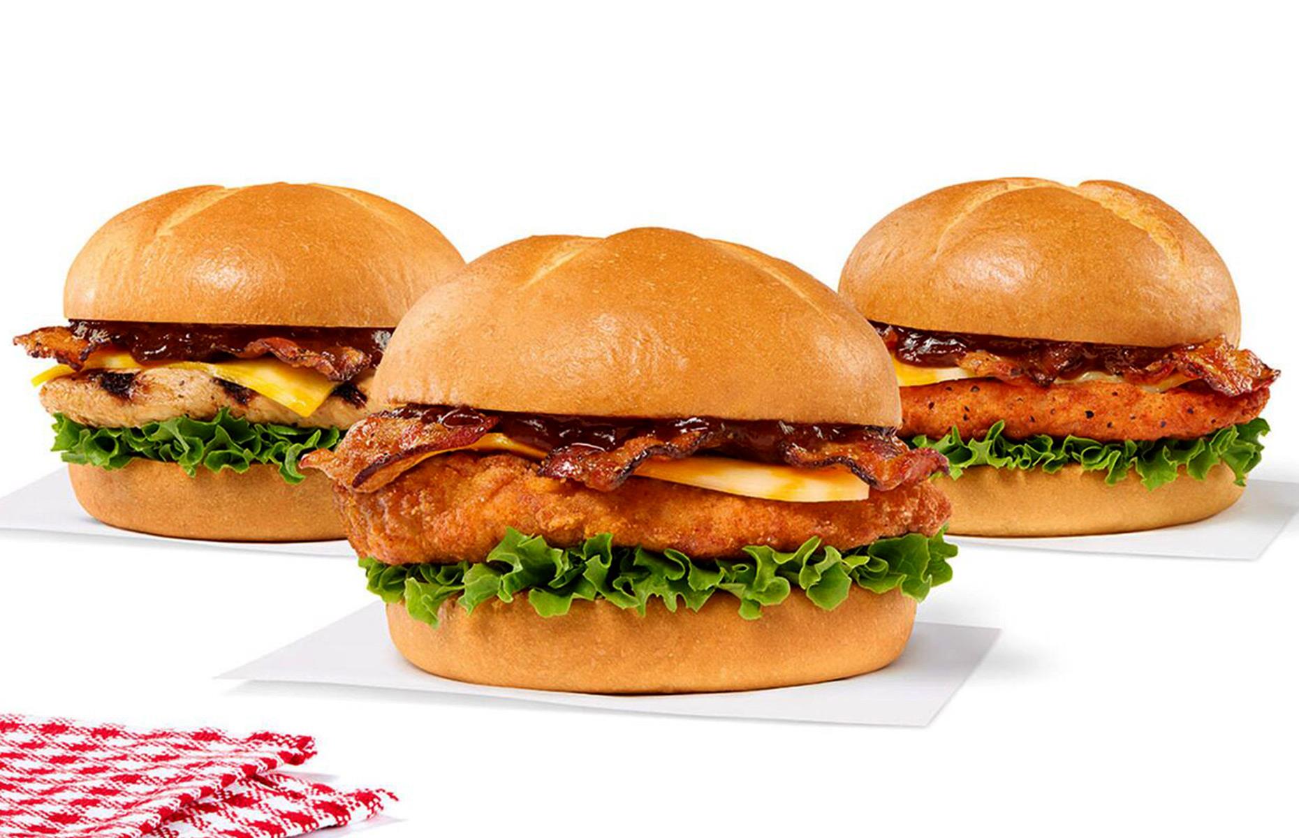 38. Smokehouse BBQ Bacon Sandwich, Chick-fil-A, various locations