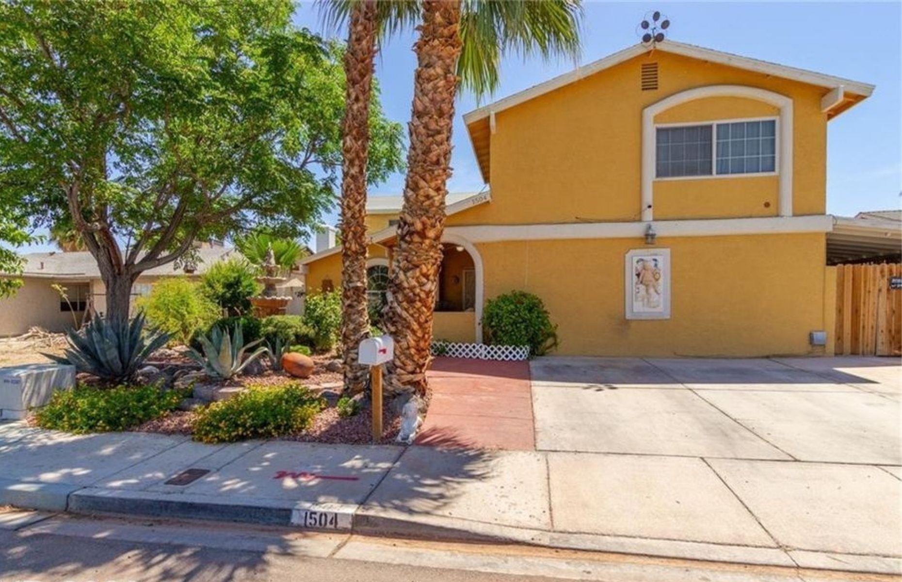 The house of statues, Nevada, USA 