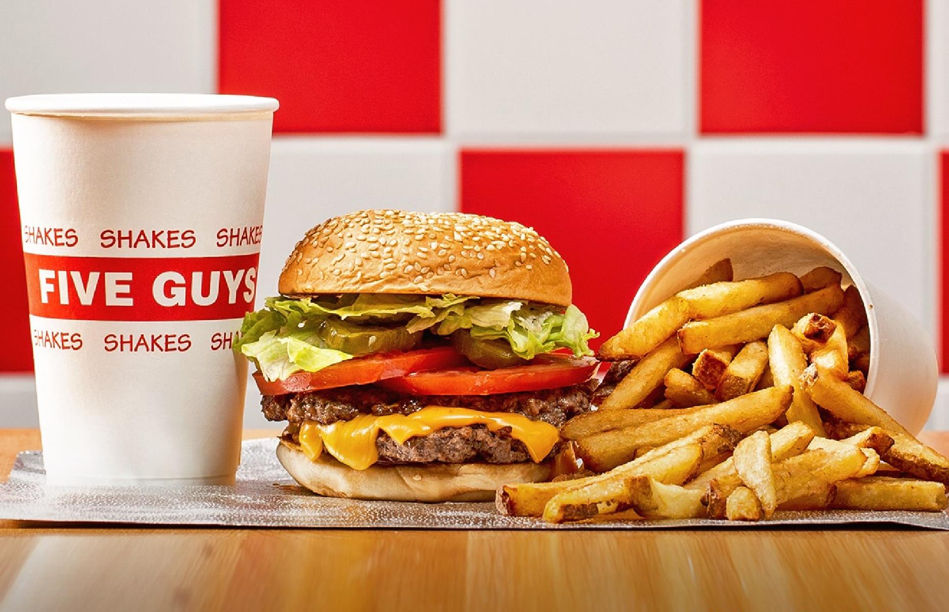 40. Five Guys Burgers and Fries
