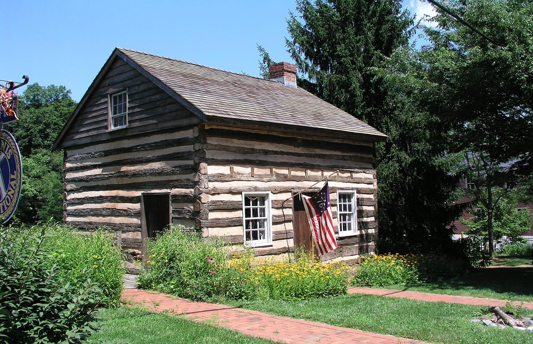 Thomas Isaac Log Cabin, Maryland, USA