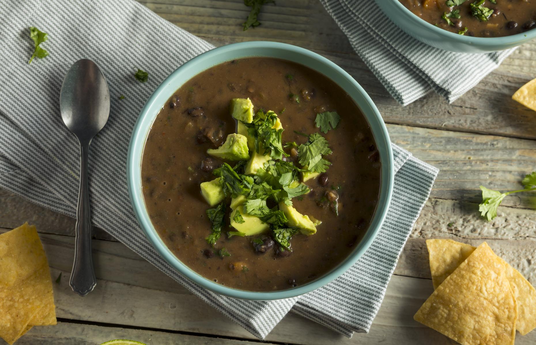 Black bean soup