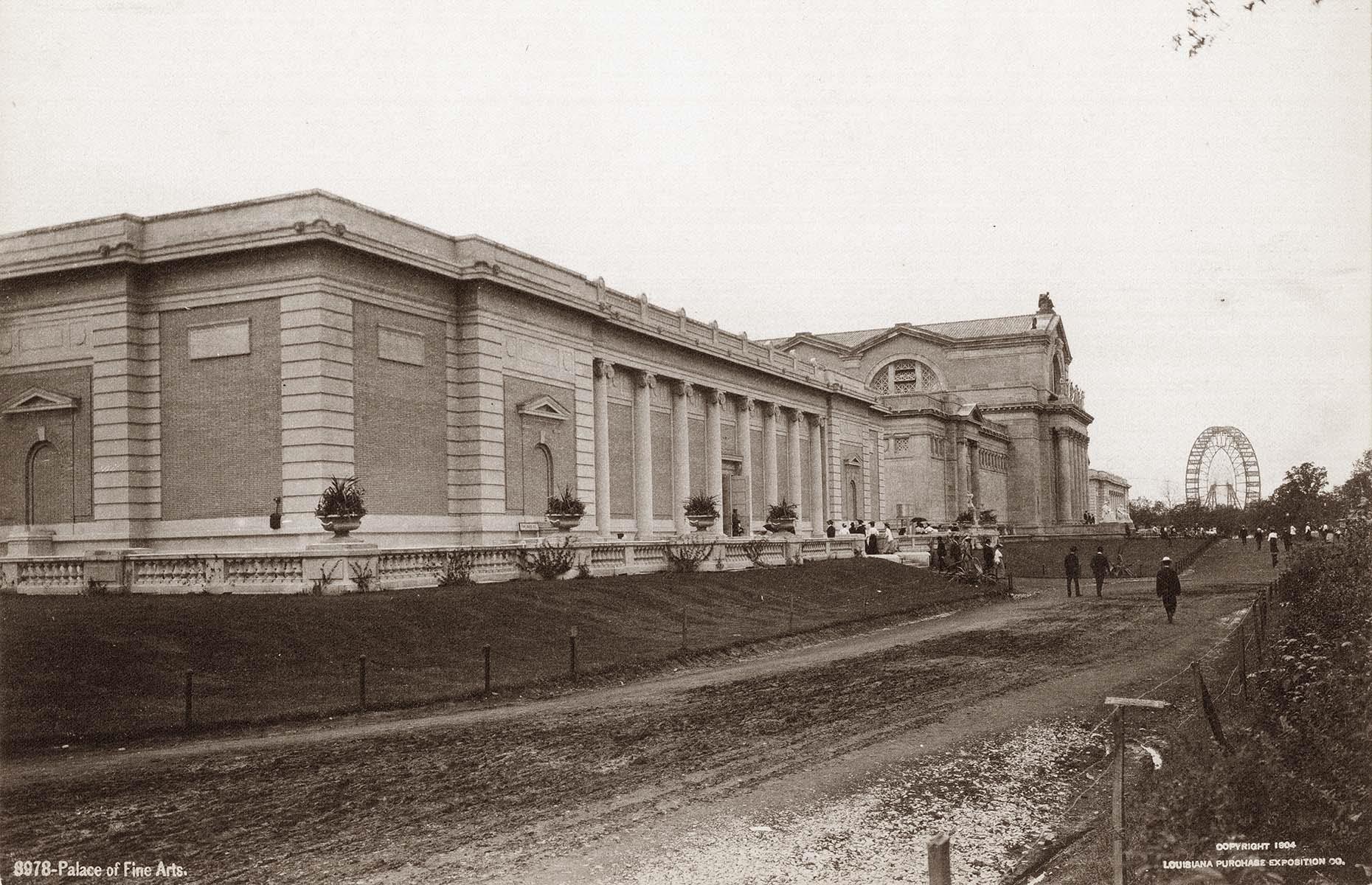 1904: Palace of Fine Arts, St Louis, Missouri, USA