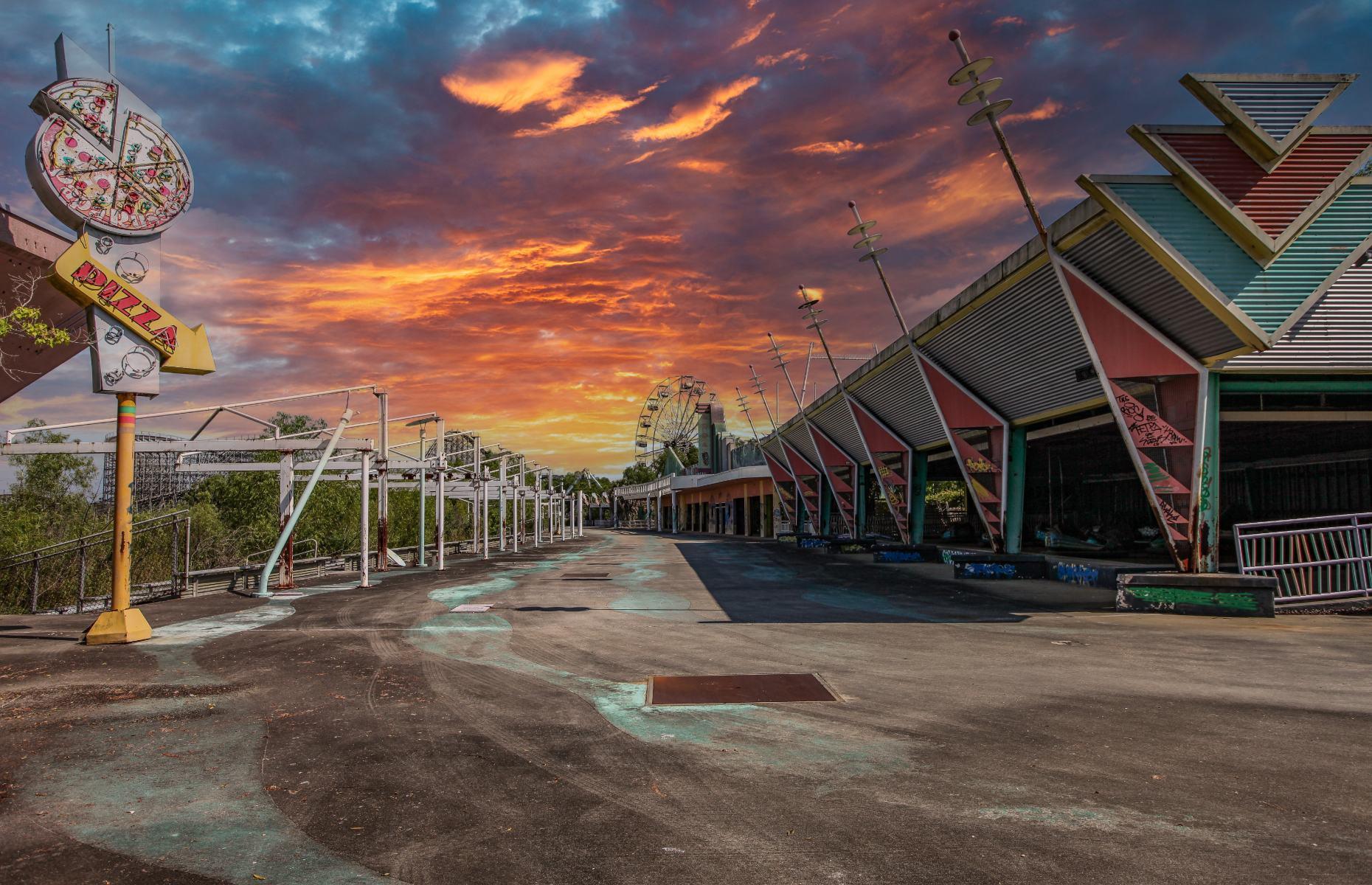 Discover the secrets of this derelict theme park