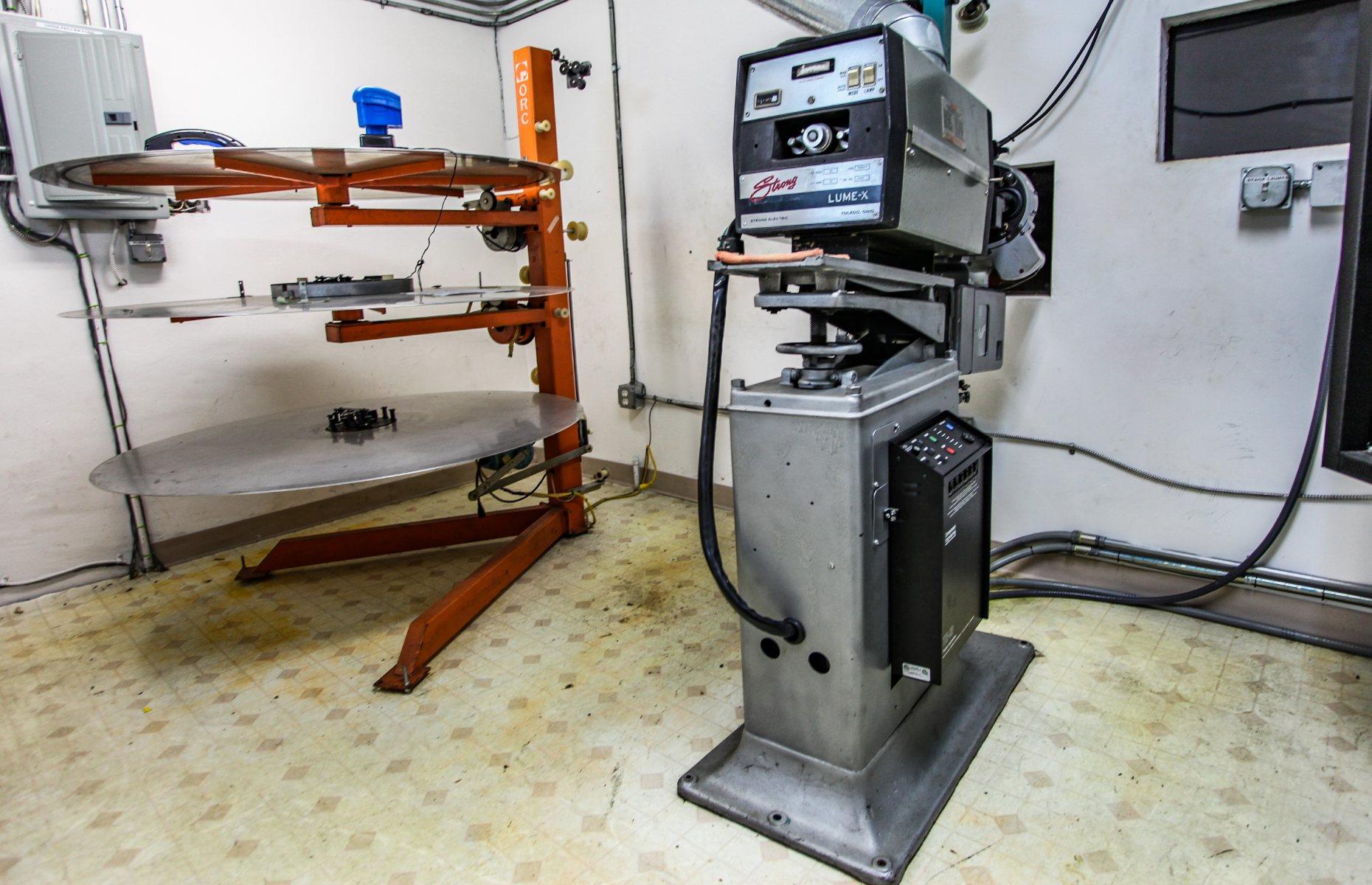 Vintage film projector