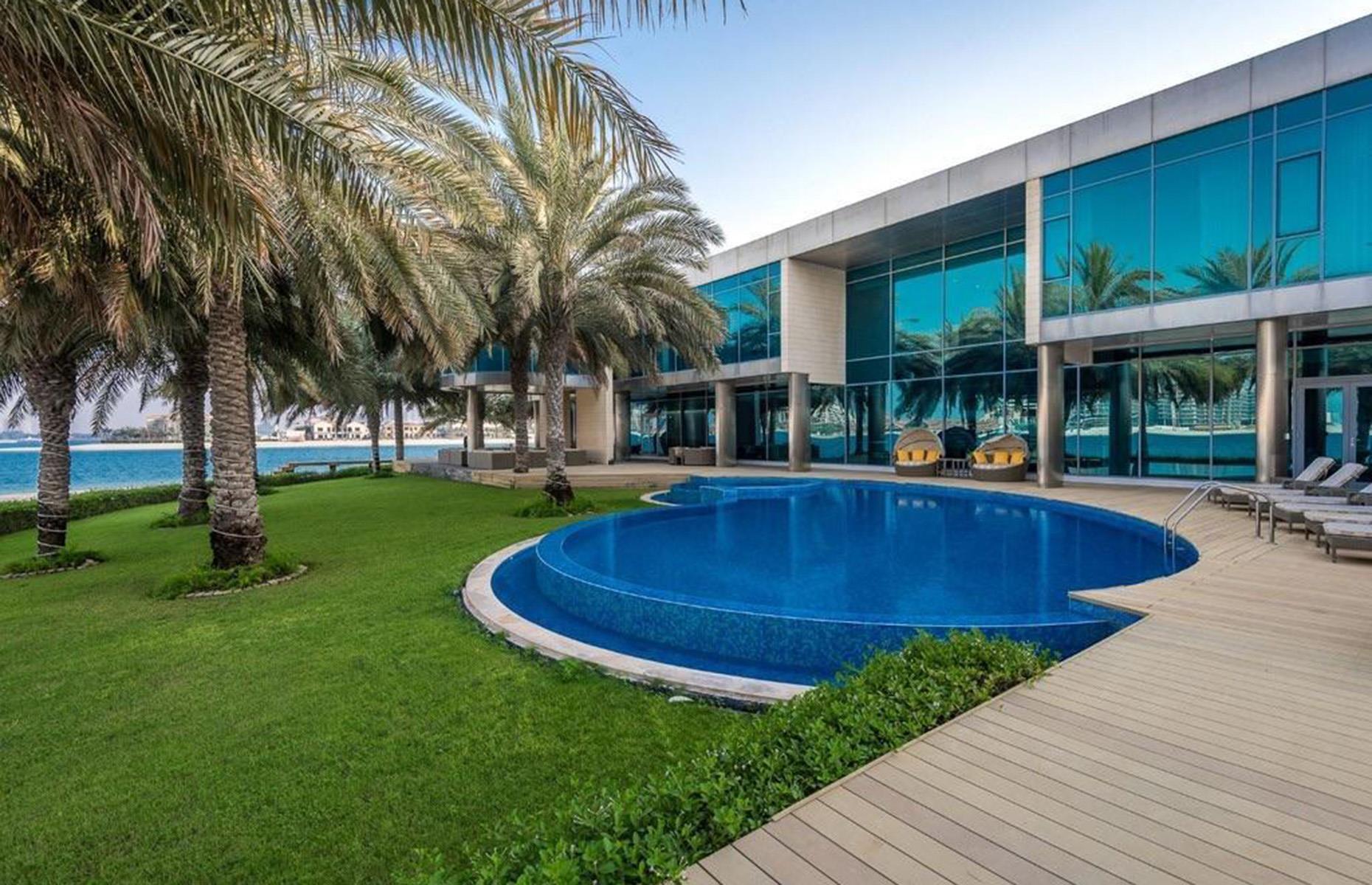Beachfront palace, Dubai, UAE