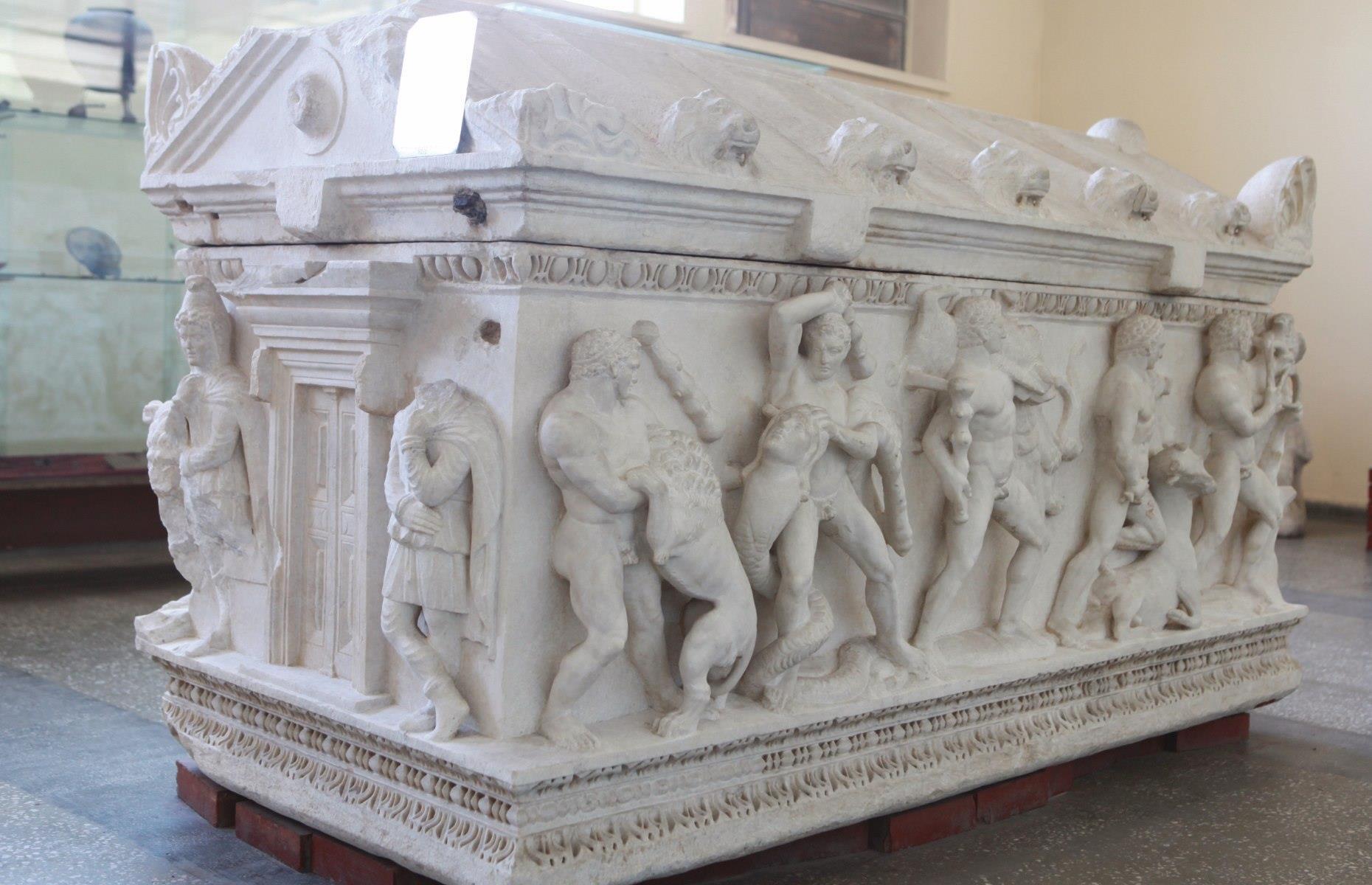 Hercules Sarcophagus, Tarragona, Spain