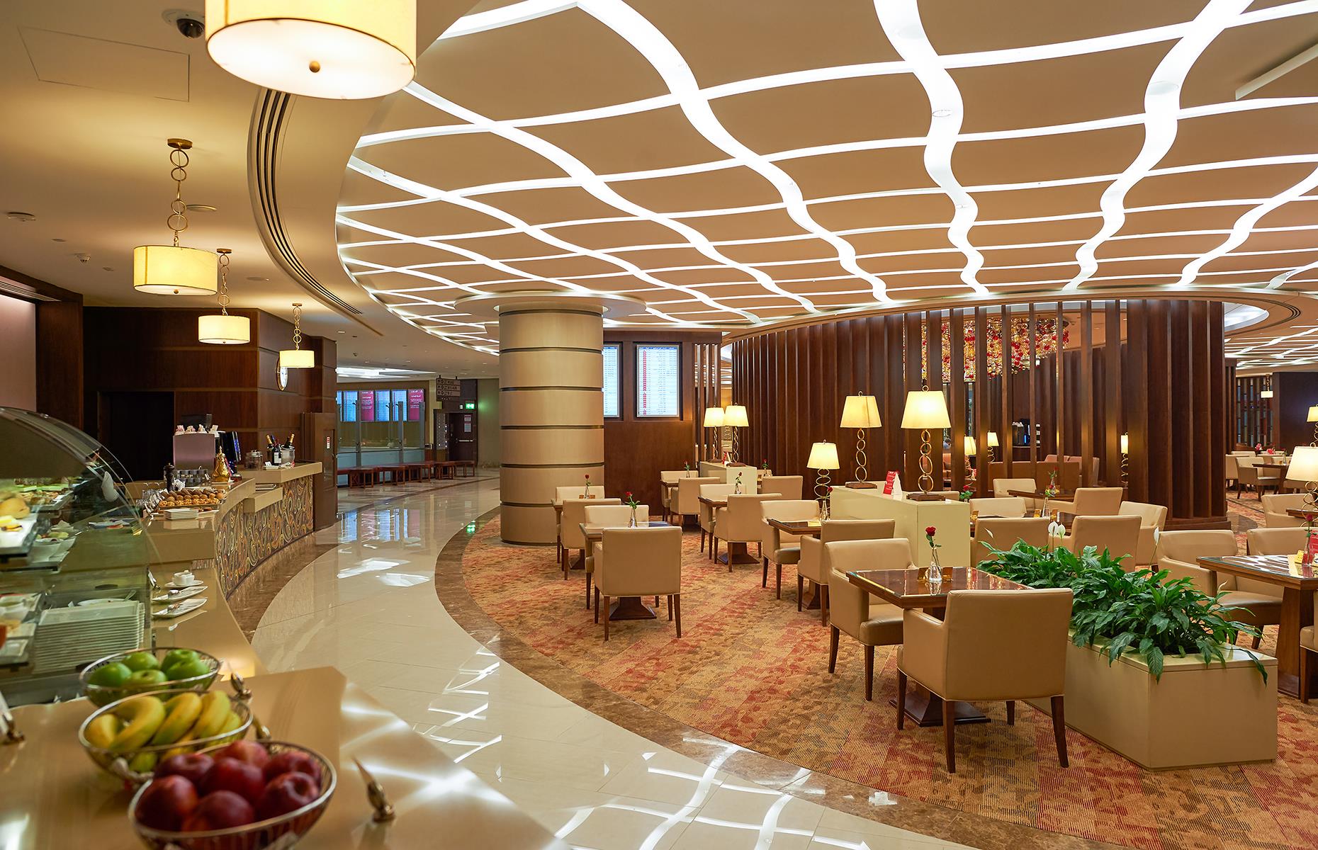 Emirates First Class Lounge, Dubai International Airport, UAE