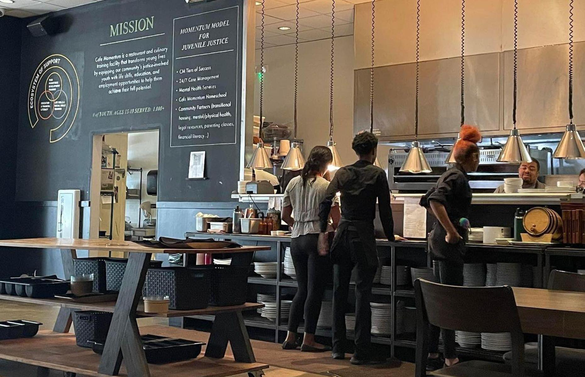  9. Cafe Momentum, Dalla, Texas, USA 