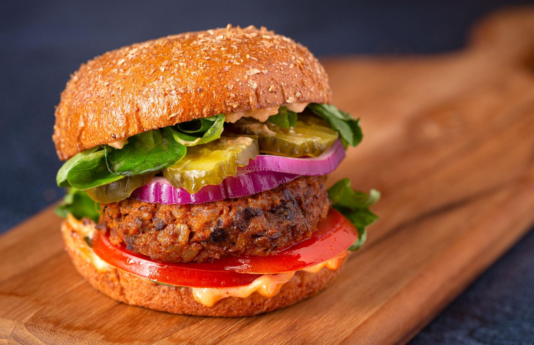 Make bean burgers instead of beef 