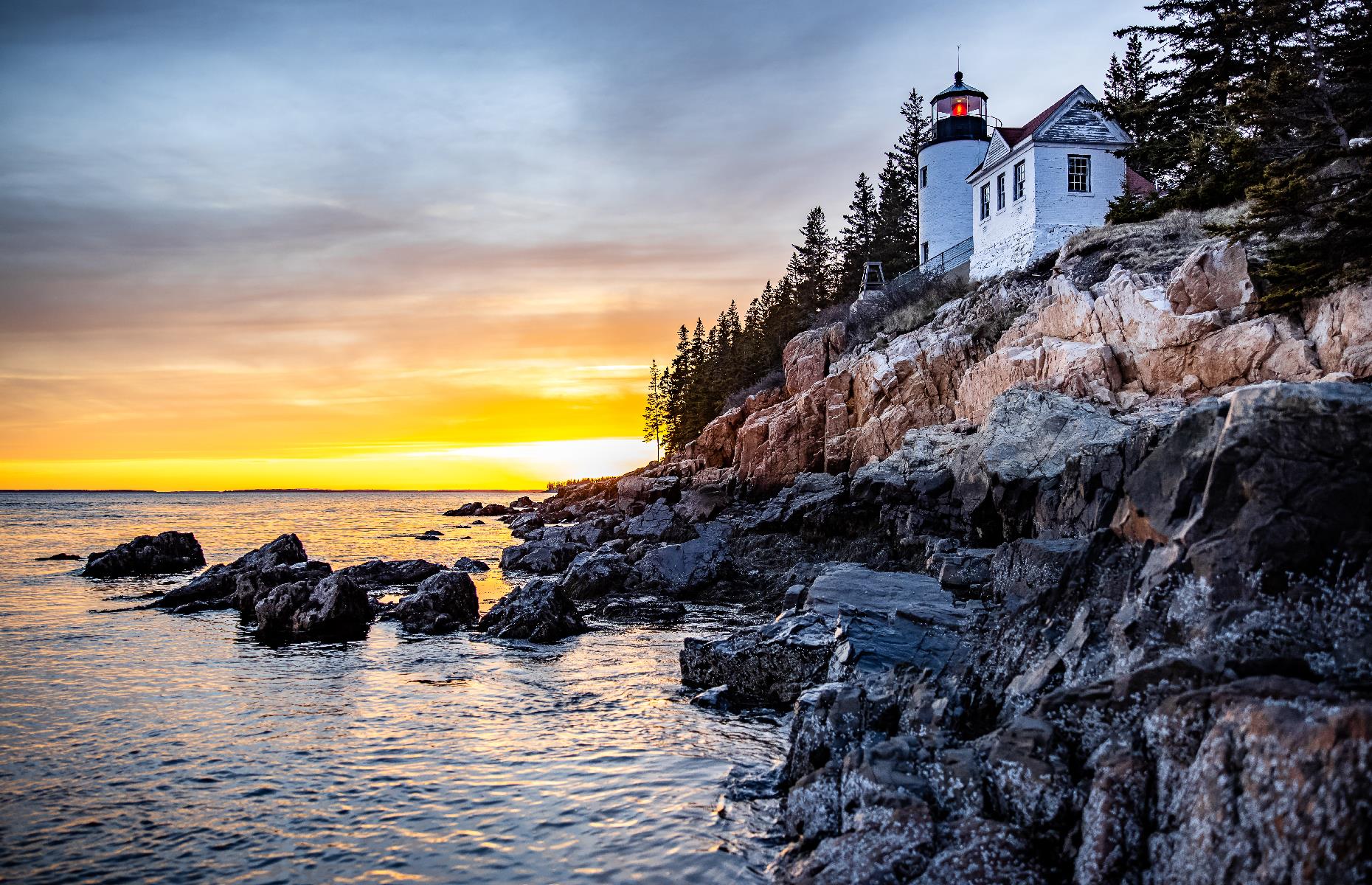 Maine: Bass Harbor Head Light Station, Acadia National Park