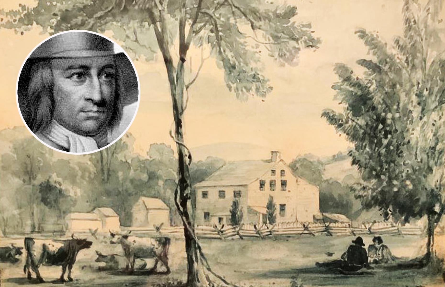 The founder of the Quakers 