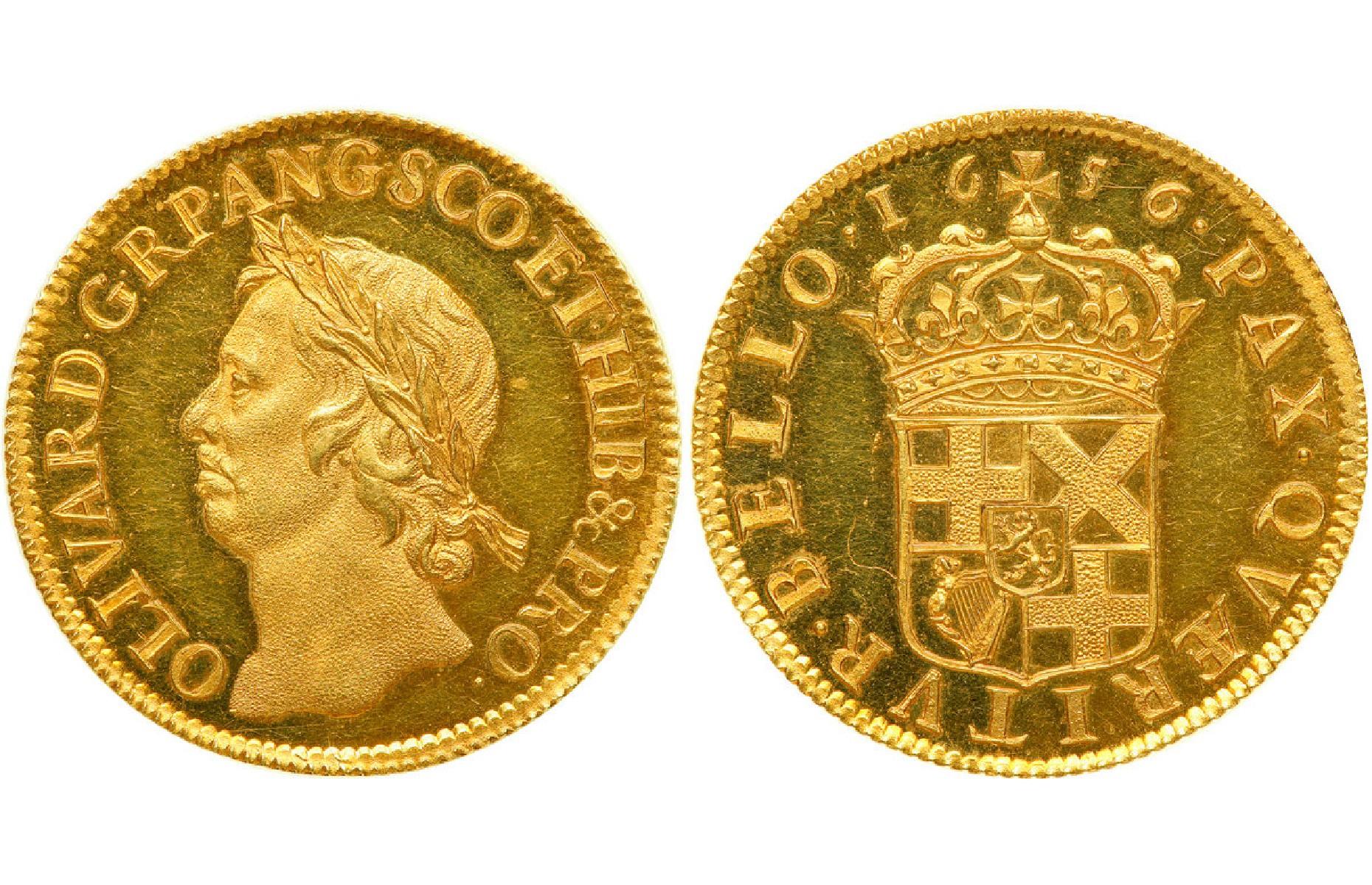 Oliver Cromwell gold coin: $628,000 (£471k)