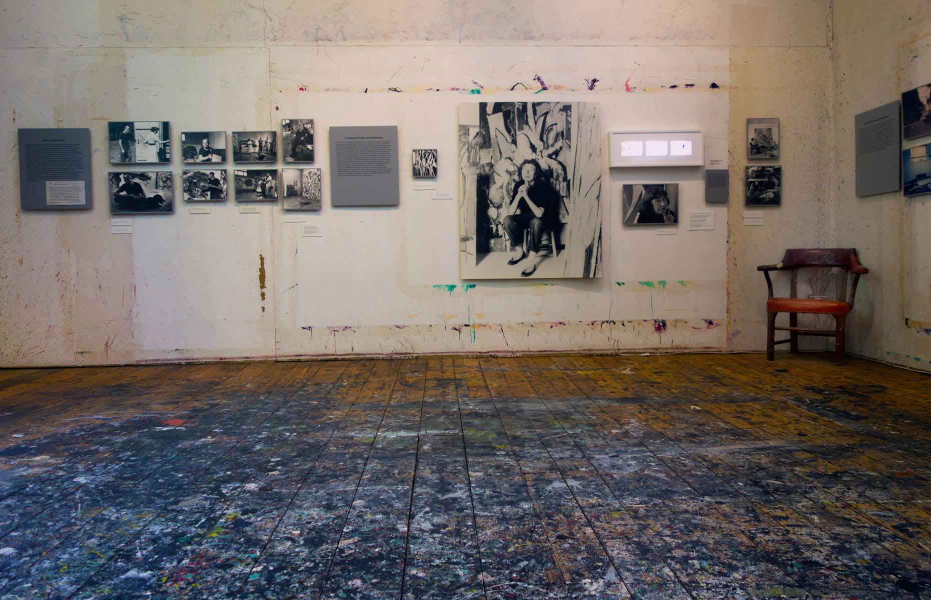 Jackson Pollock and Lee Krasner's house and studio, New York, USA