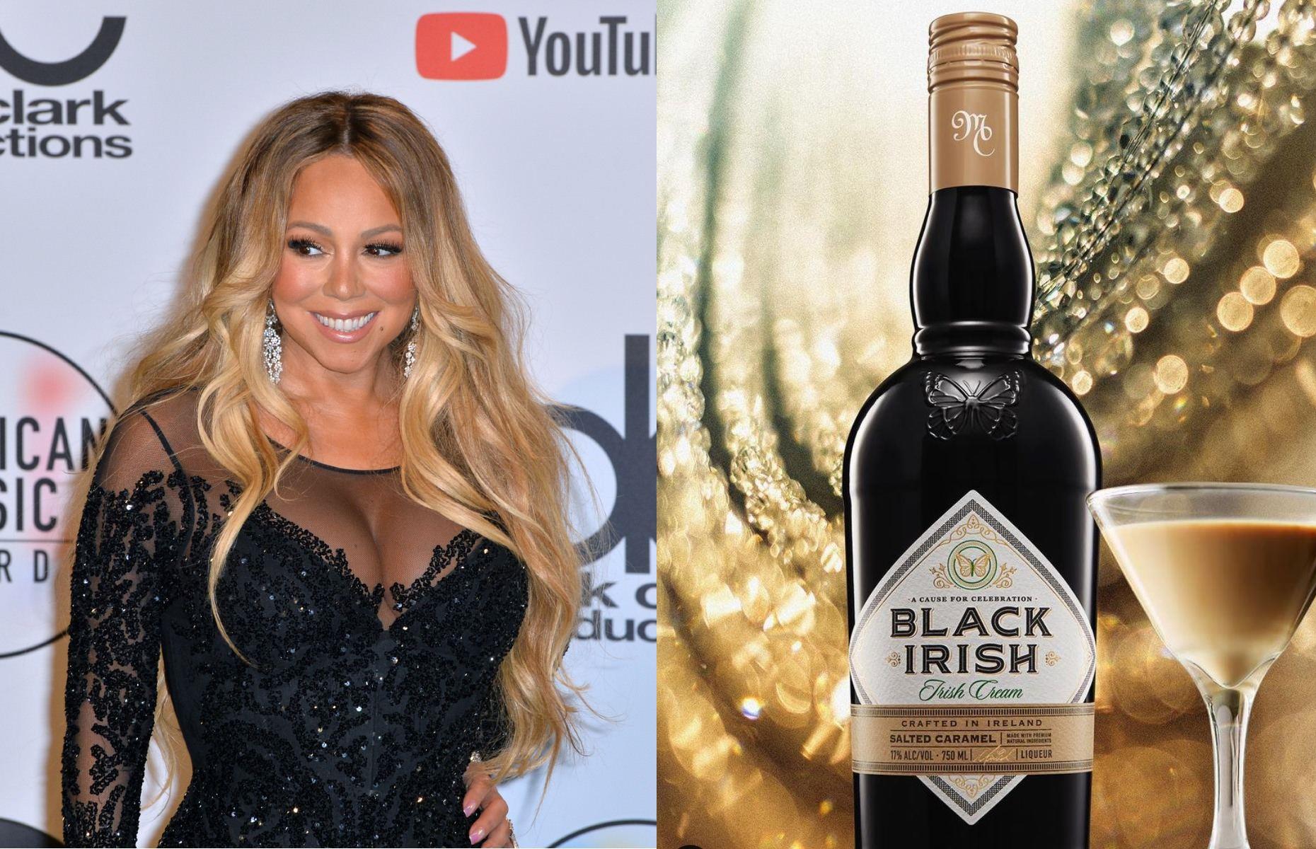 Mariah Carey: Black Irish cream liqueur