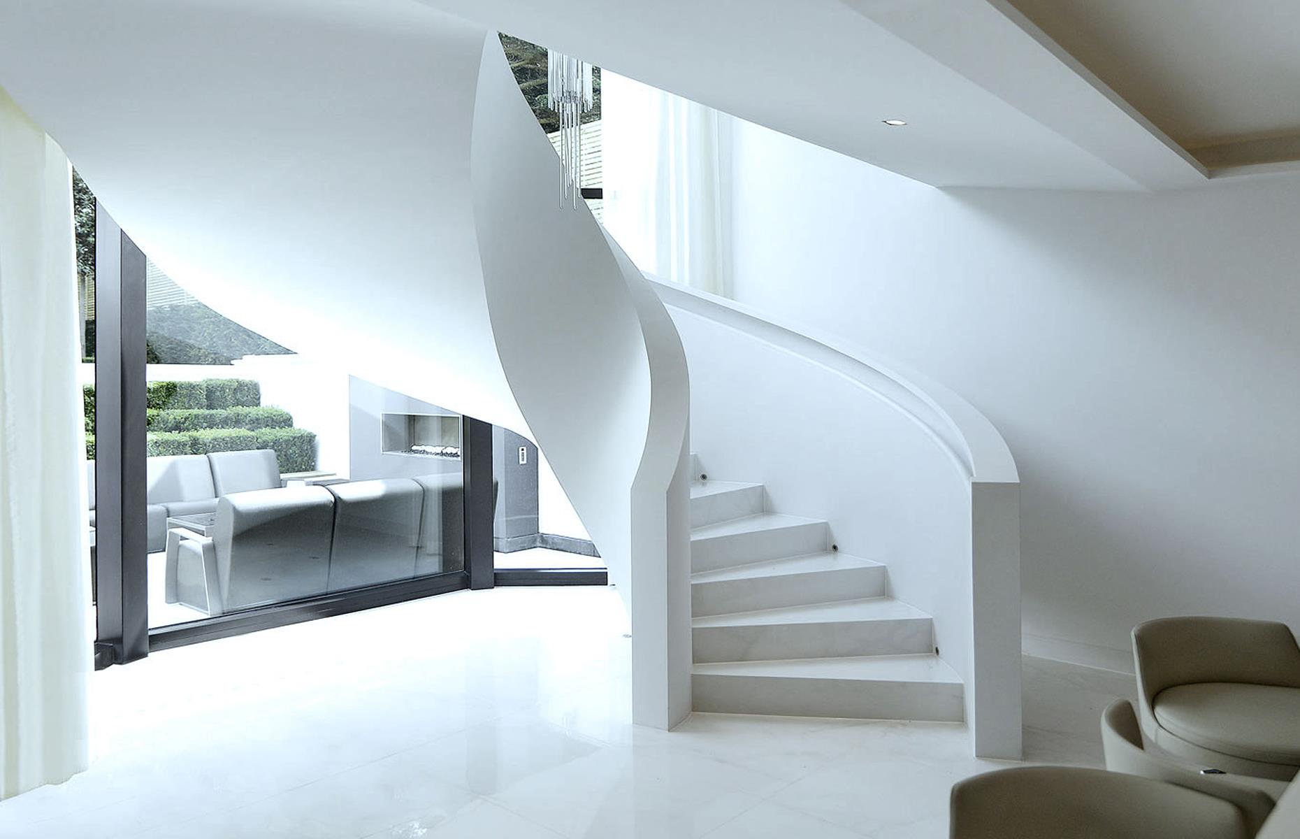 Enclosed plaster staircase - Elite Metalcraft Ltd - staircase ideas