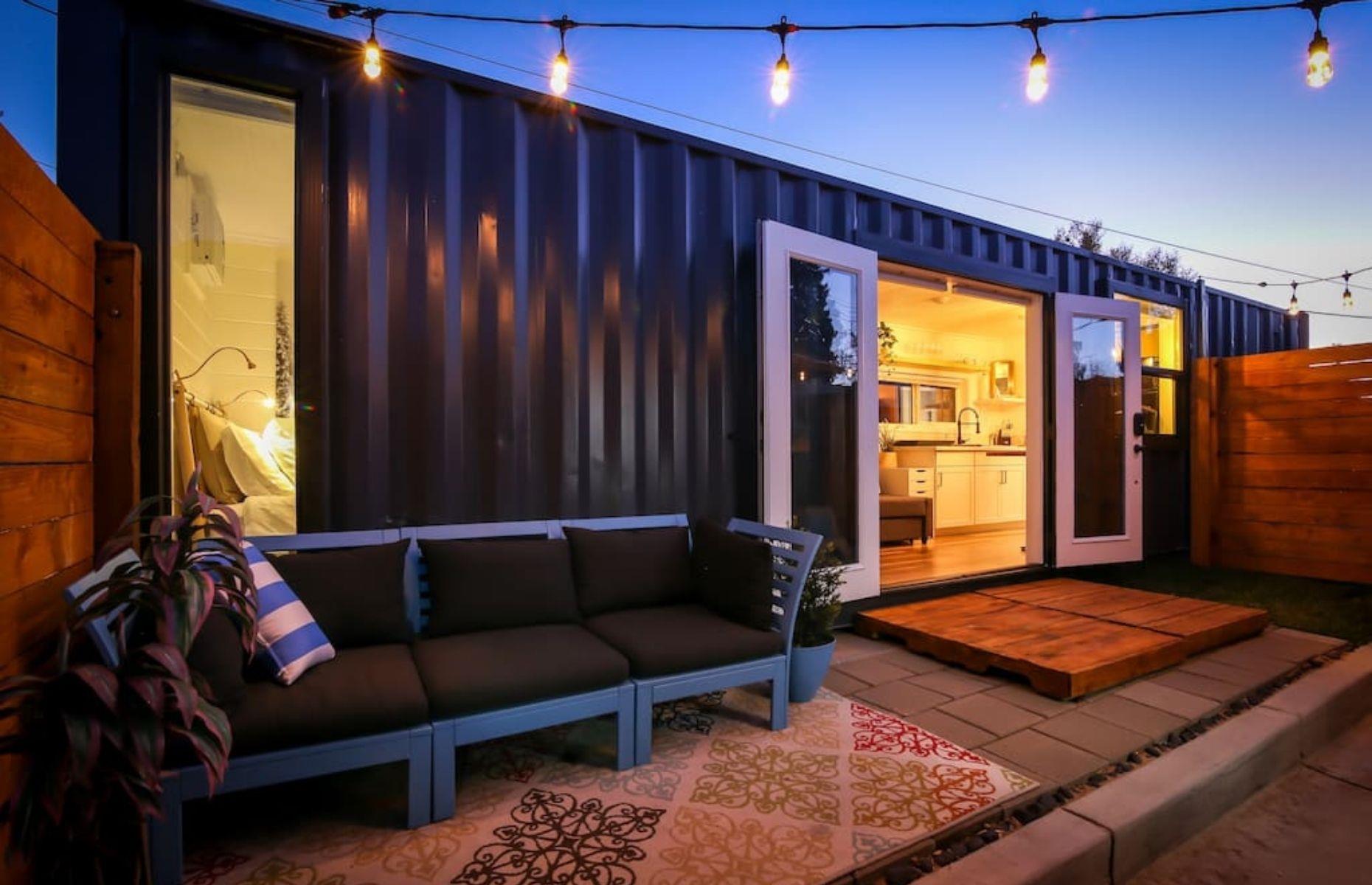 Contemporary container home, Colorado, USA