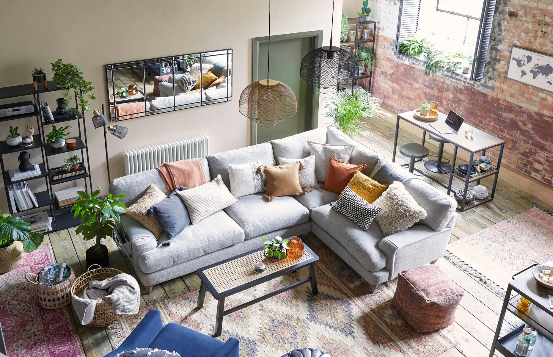 Stick with open-plan living
