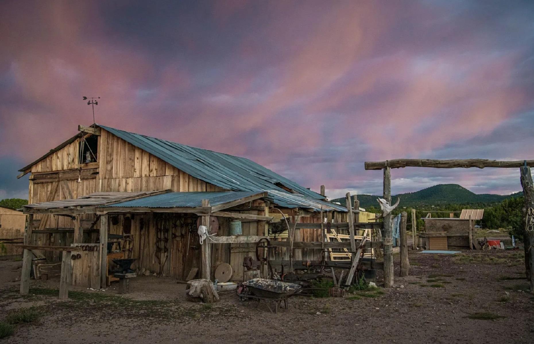 Western movie ranch, New Mexico, USA: $1.6 million
