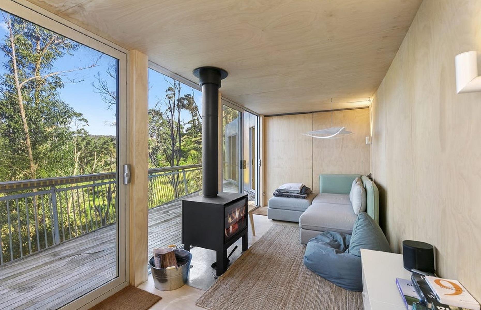 Micro-vivienda de metal, Victoria, Australia 