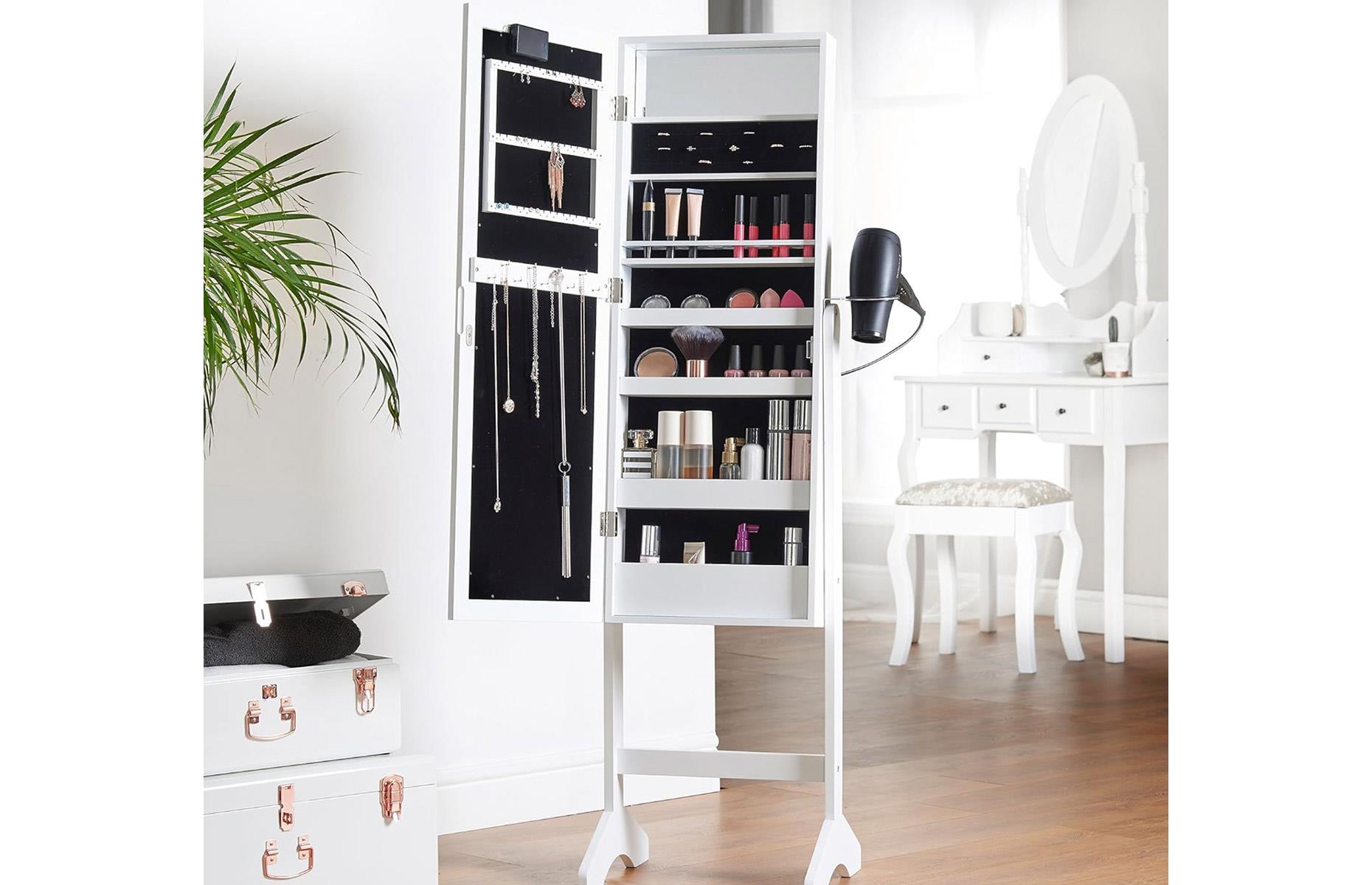 Hide treasures in a storage mirror