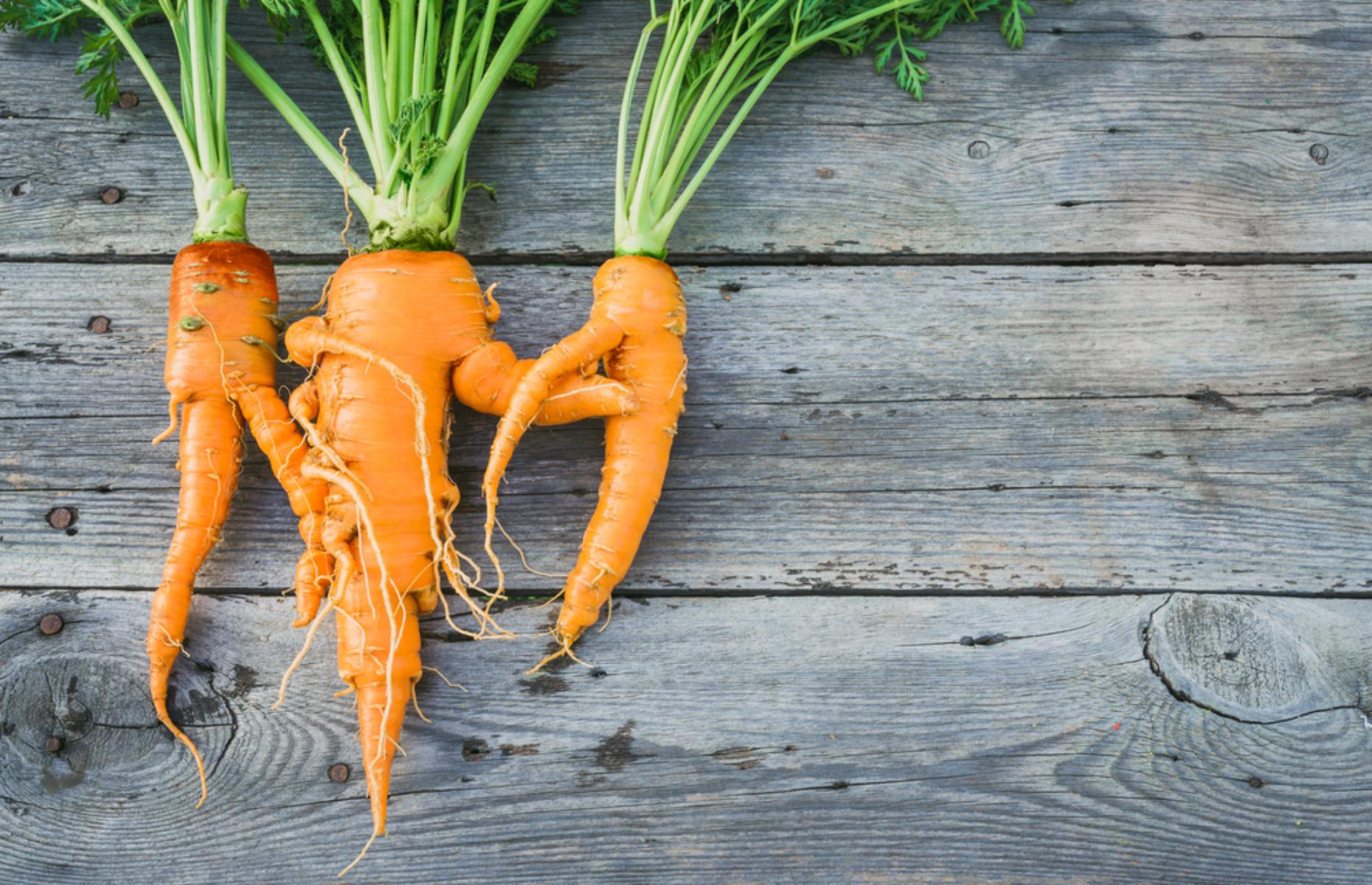 Ugly fruit and vegetables