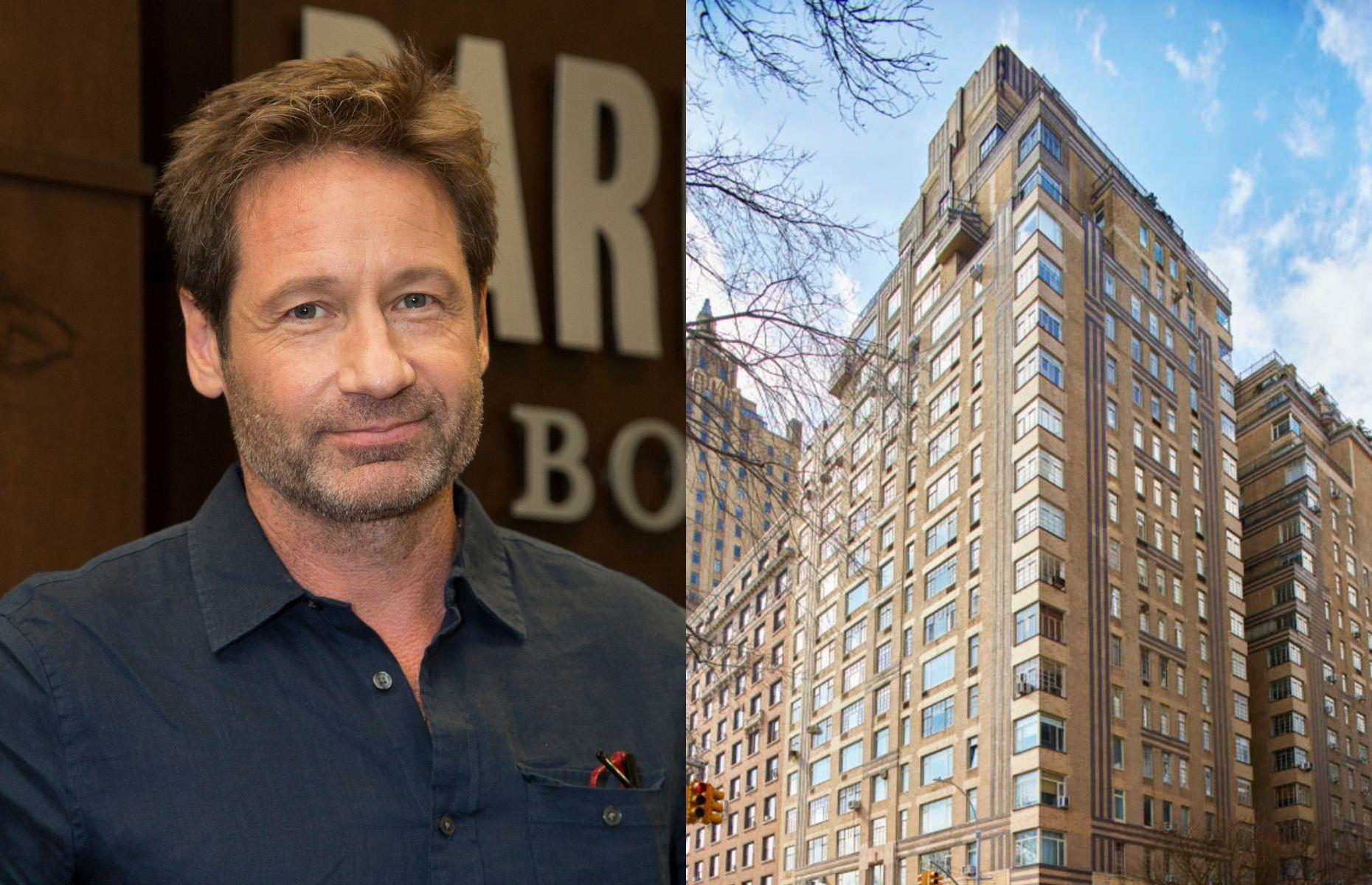 David Duchovny’s sleek Manhattan apartment: listed for $7.5 million
