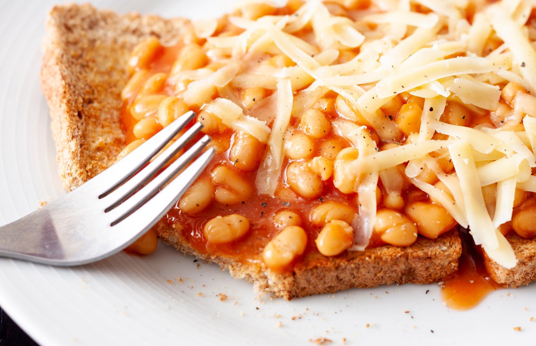 10. Beans on toast