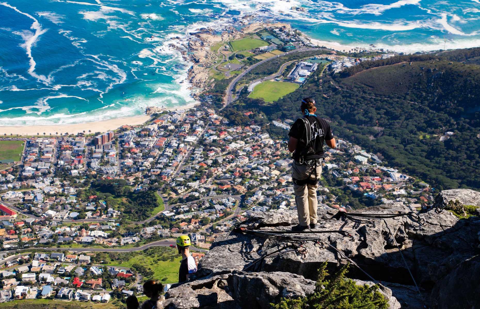 Table Mountain Abseil, Cape Town, South Africa