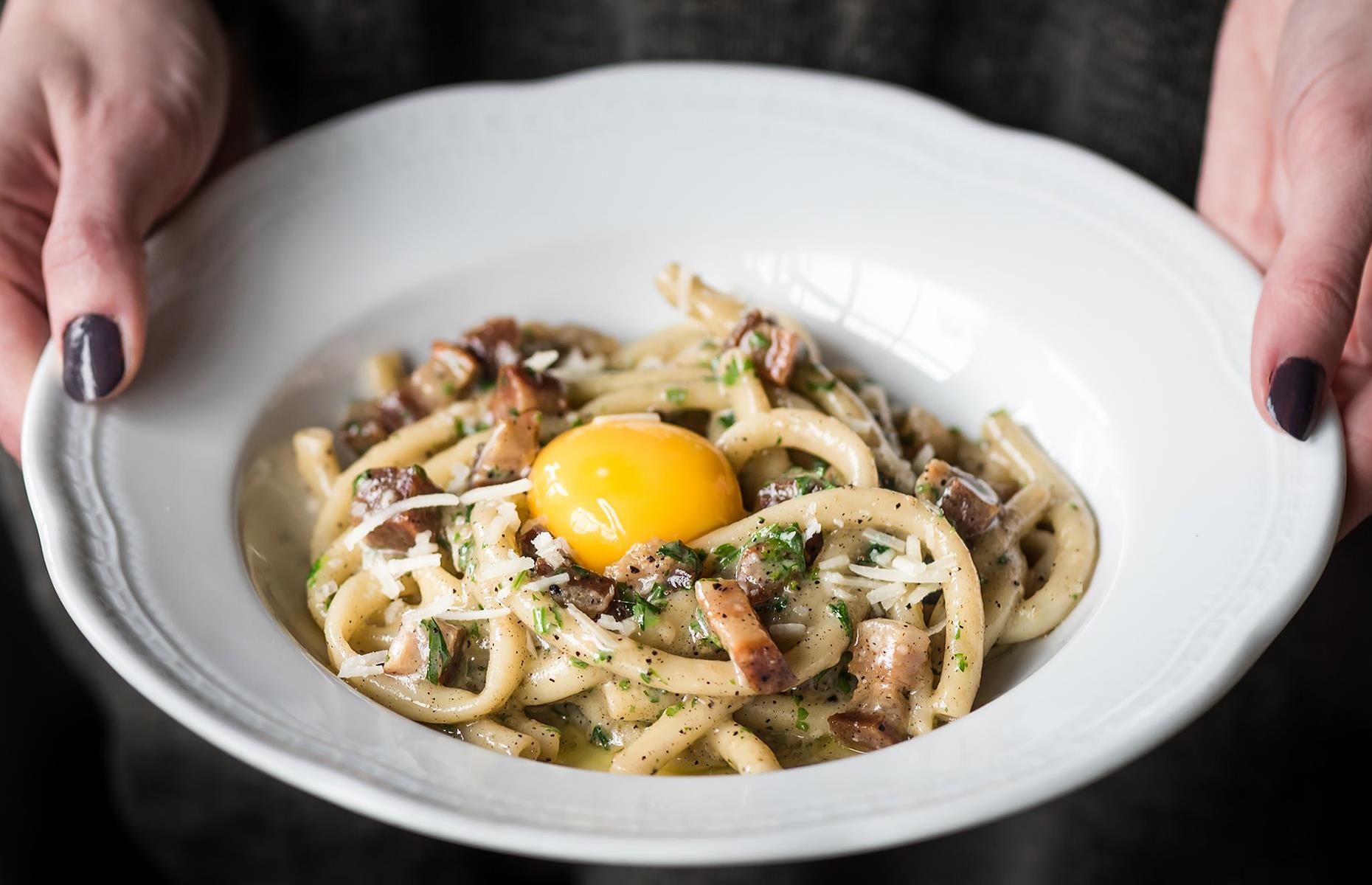 Illinois: bucatini, Formento's, Chicago