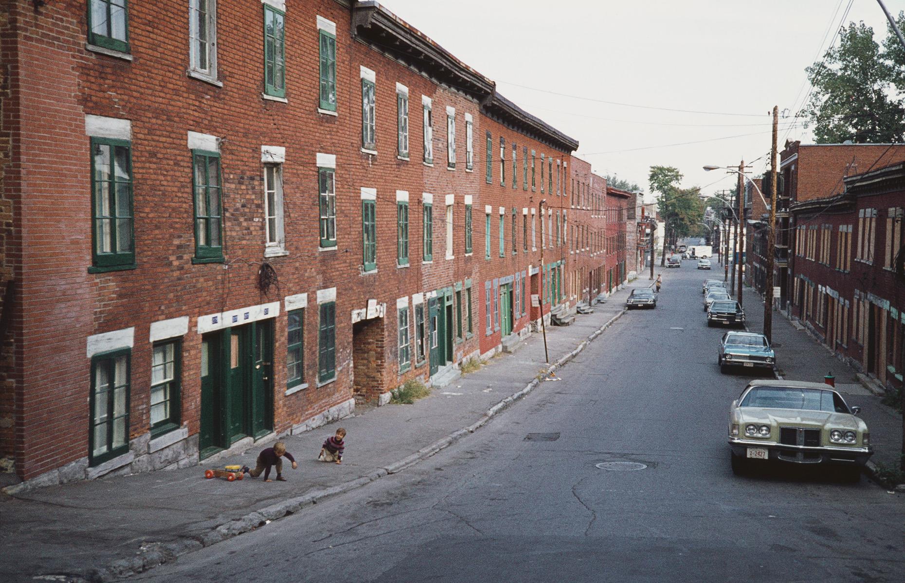 1970: the French quarter of Old Montréal