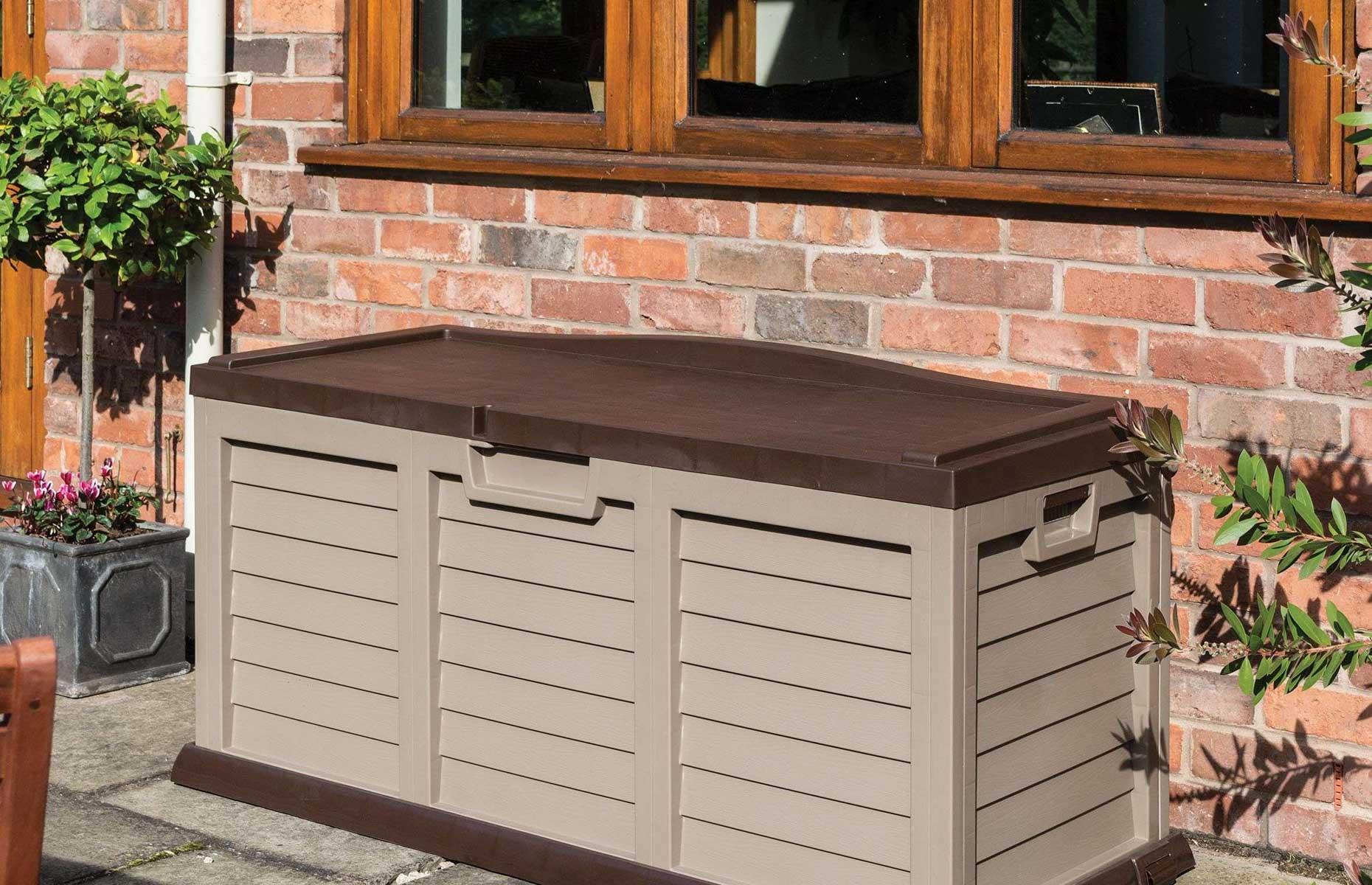 Placing outdoor storage by windows