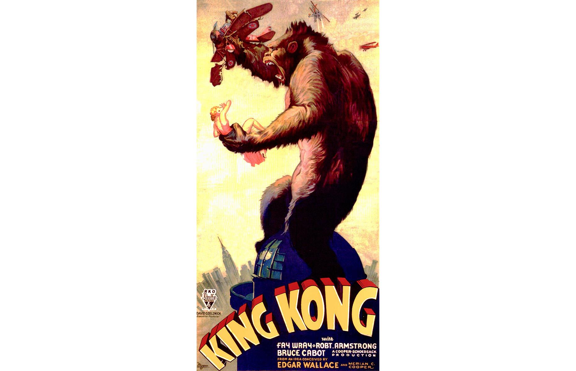 18. King Kong (American poster, 1933): $244,500 ($469k/£352k today)
