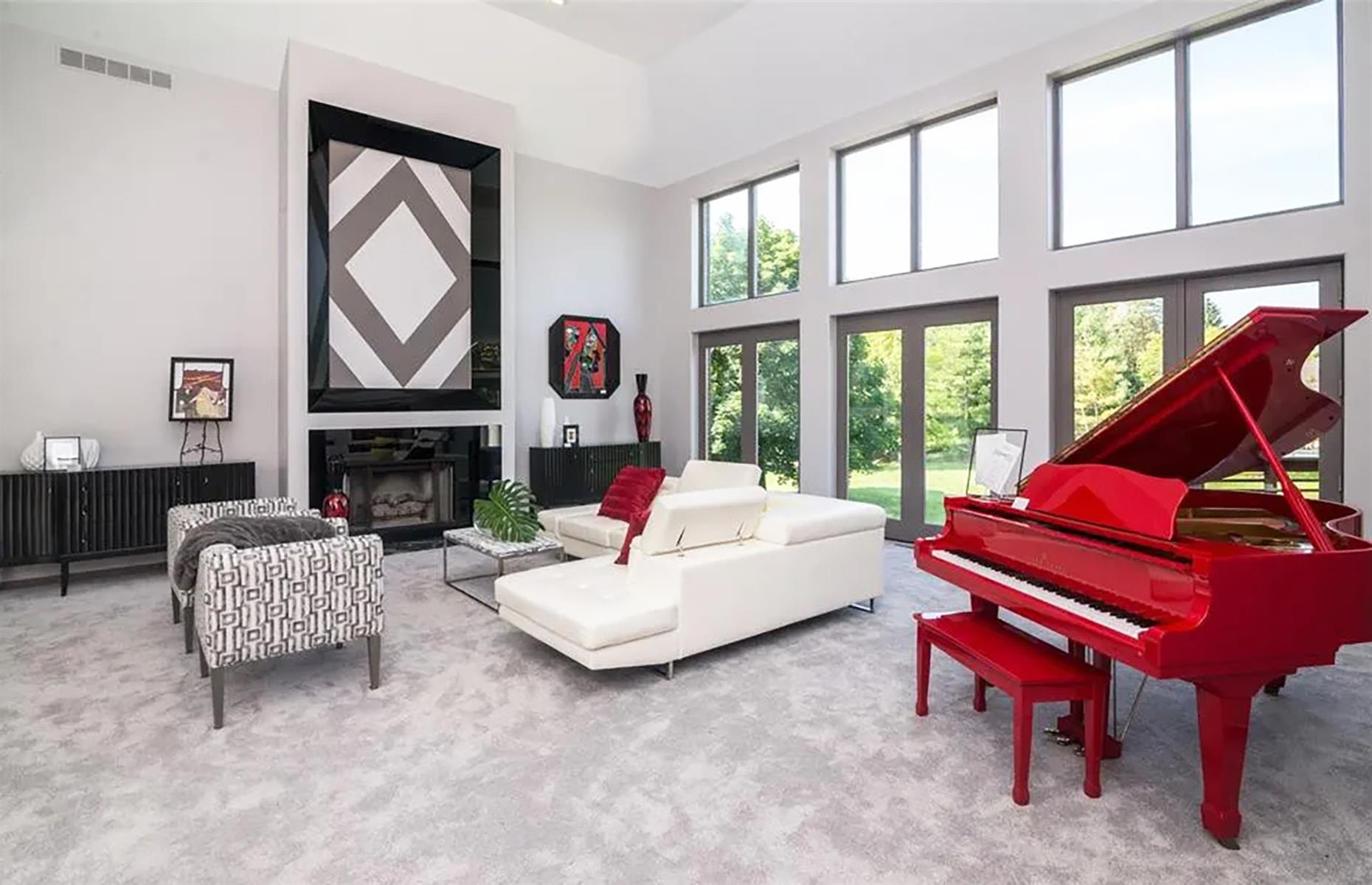 Aretha Franklin's final home, Michigan, USA