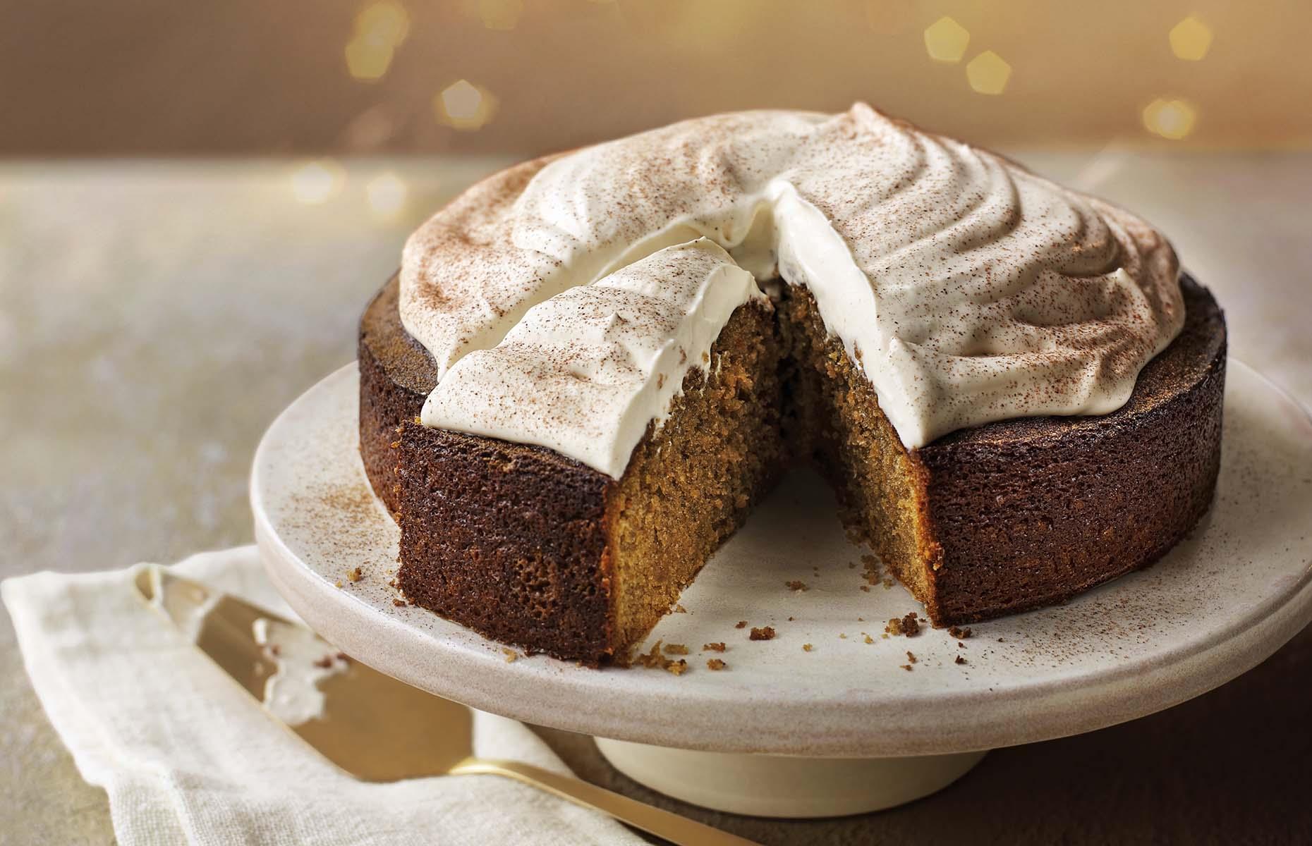 28. Spiced latte cake 