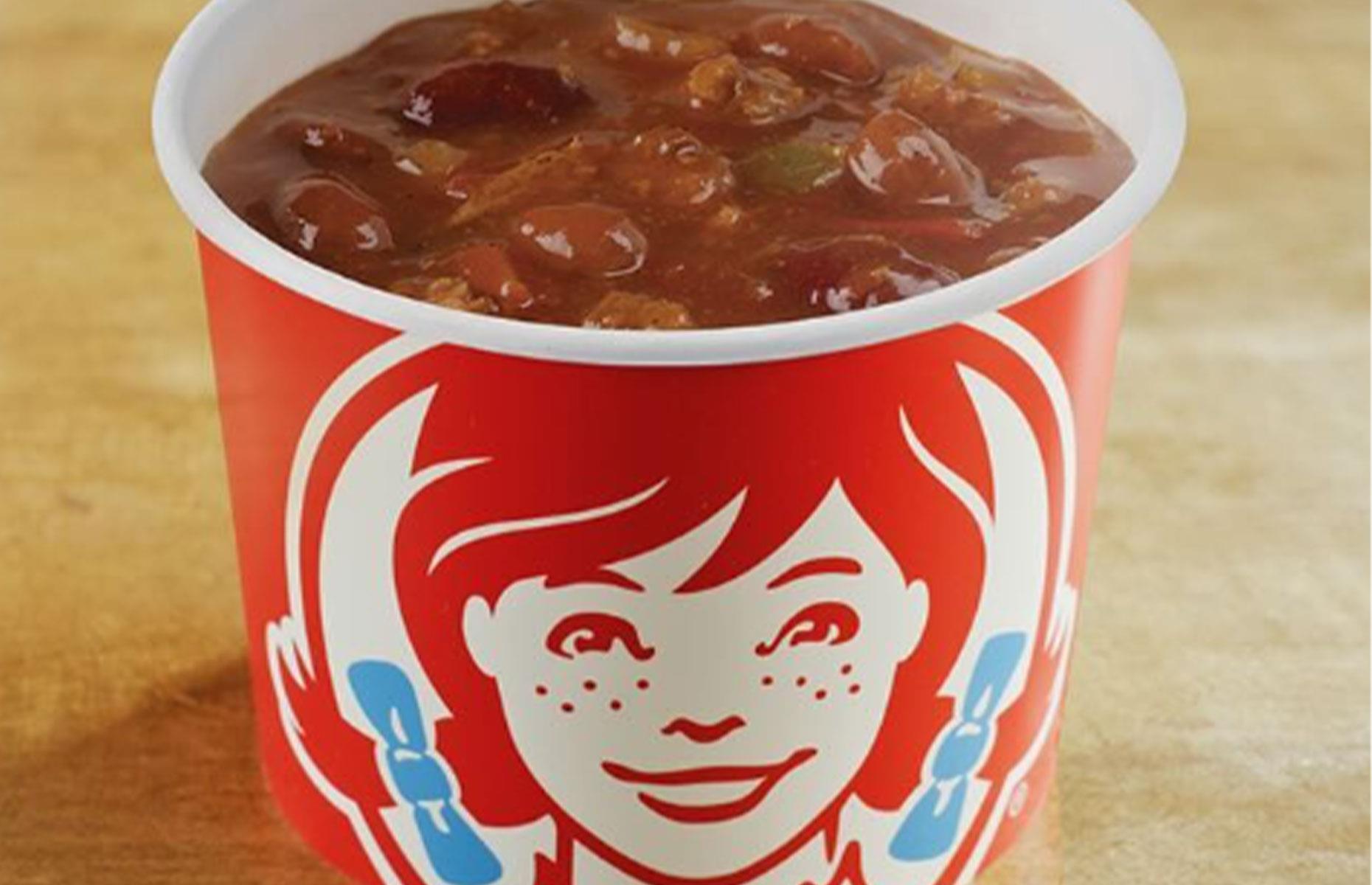 29. Chilli, Wendy’s, various locations
