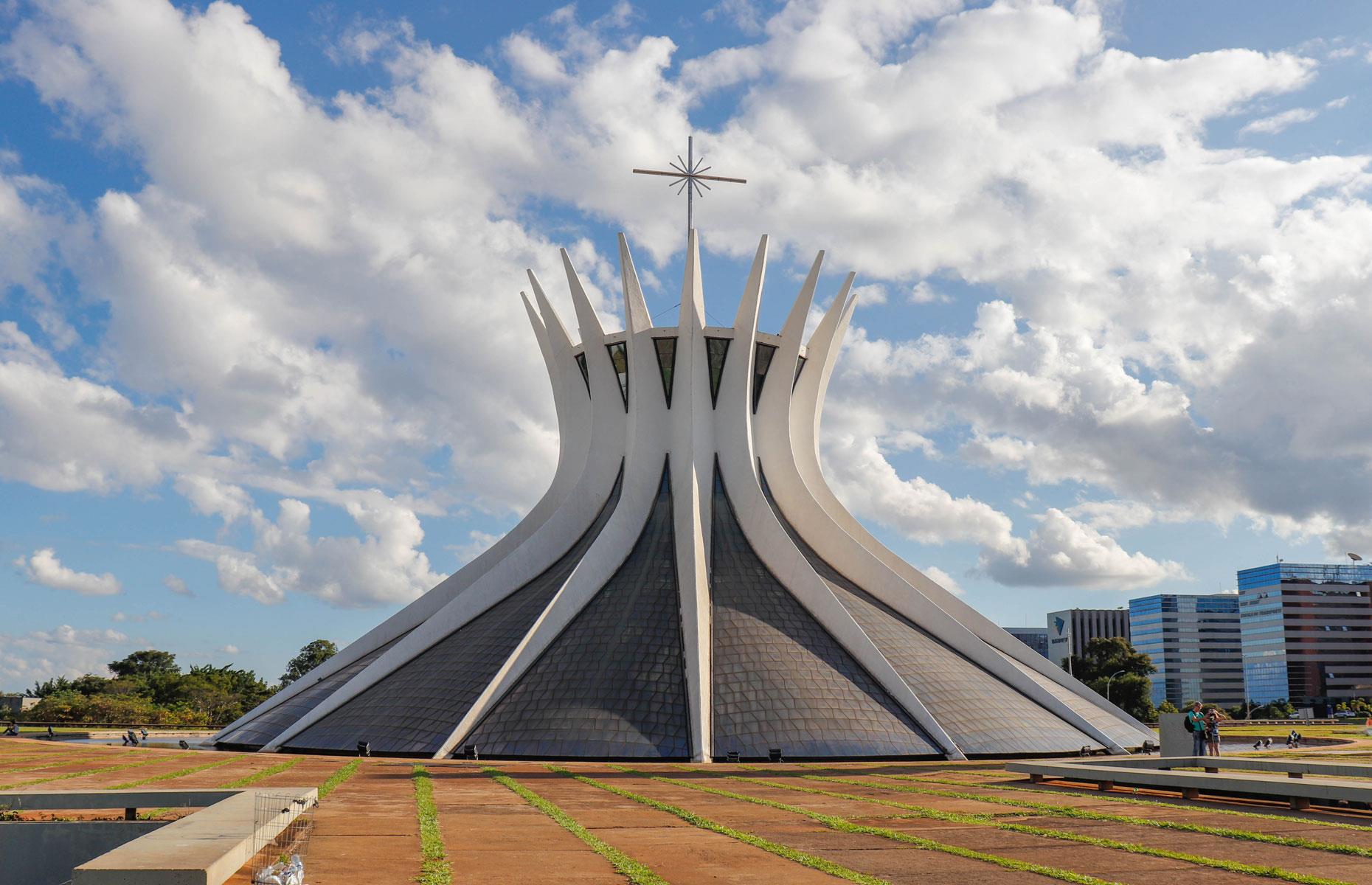 Die Vorlage: Kathedrale von Brasília, Brasília, Brasilien